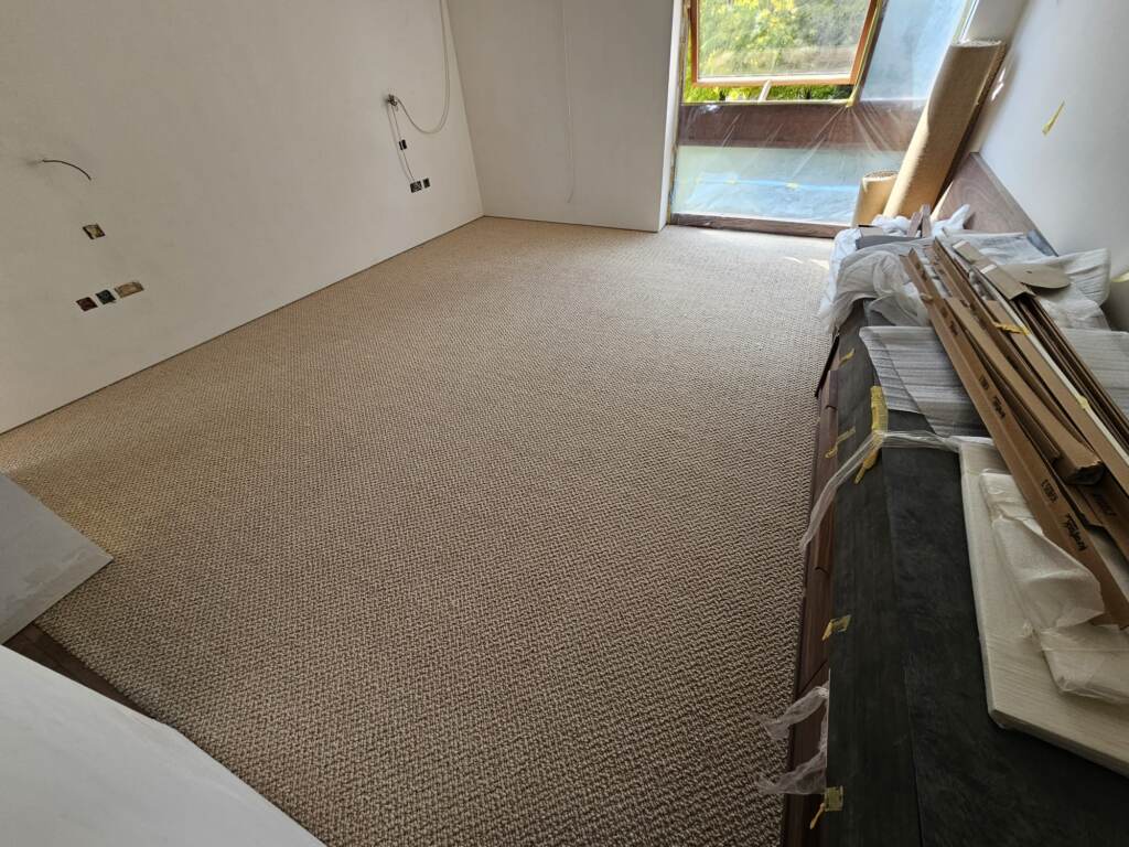 Crucial Trading Snug Soft Sand Carpet Installation in Acton, Home