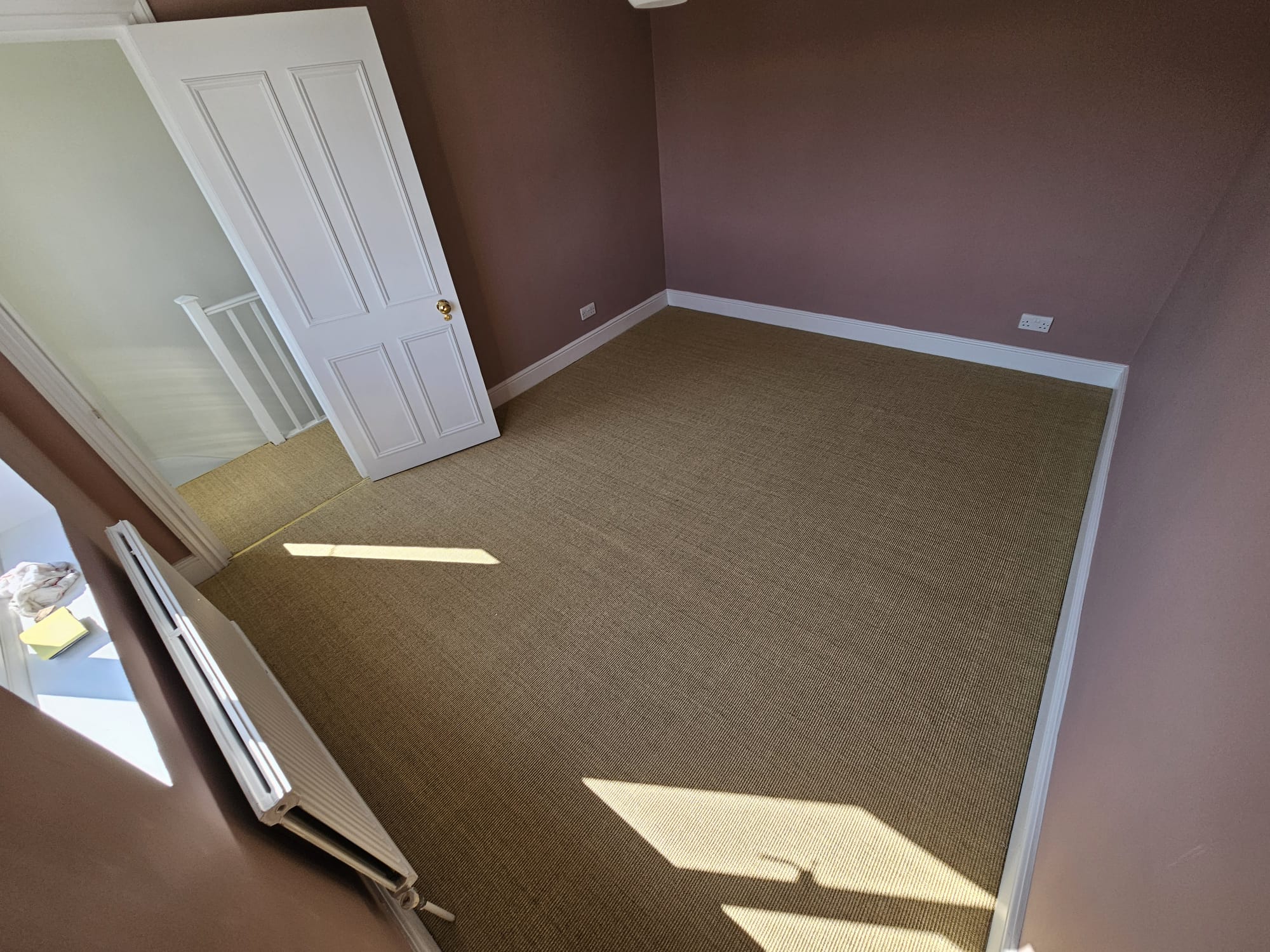 Fibre Carpets Sisal Boucle Sesame installation in Kings Cross-2