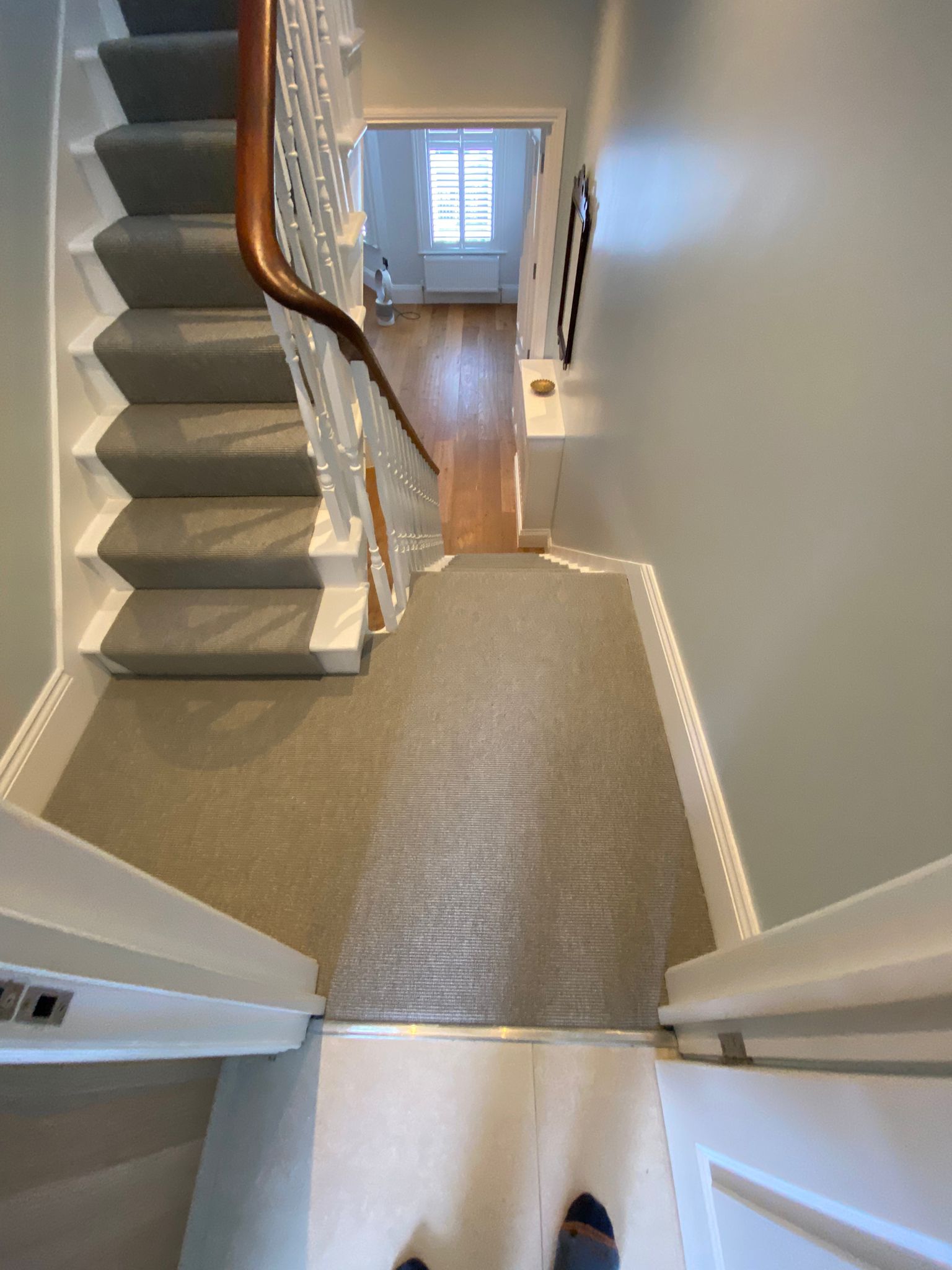 Likewise London Pot Pourri Nickel carpet installation Battersea-1