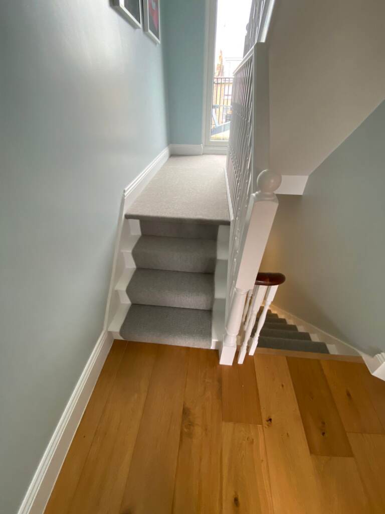 Likewise London Pot Pourri Nickel Carpet Installation in Battersea, Home