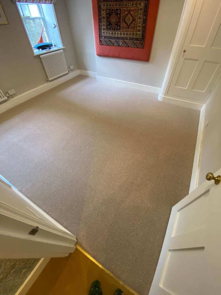 Westex Flooring Croxby Loop Carraway Carpet Installation in Canary Wharf, Home