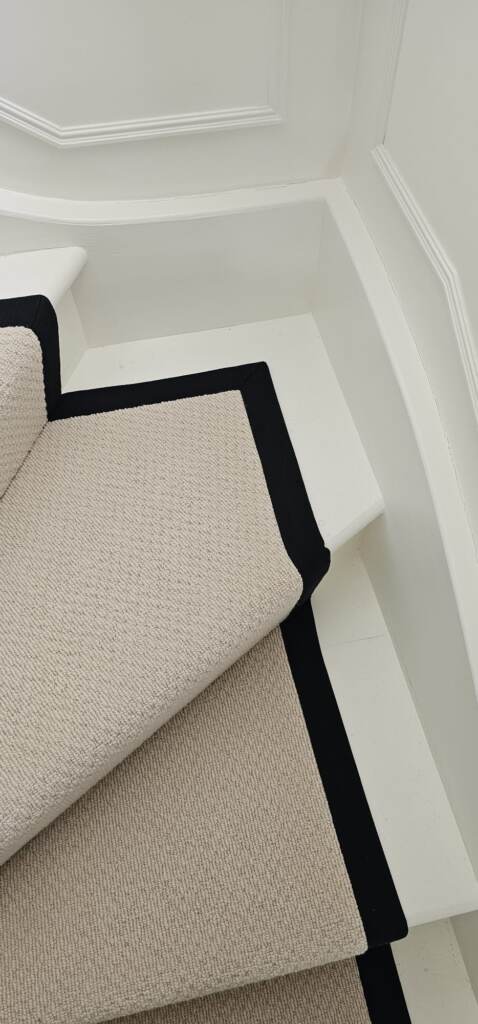 Westex Flooring Natural Loop Collection Boucle Cord Carpet Installation in Richmond, Home