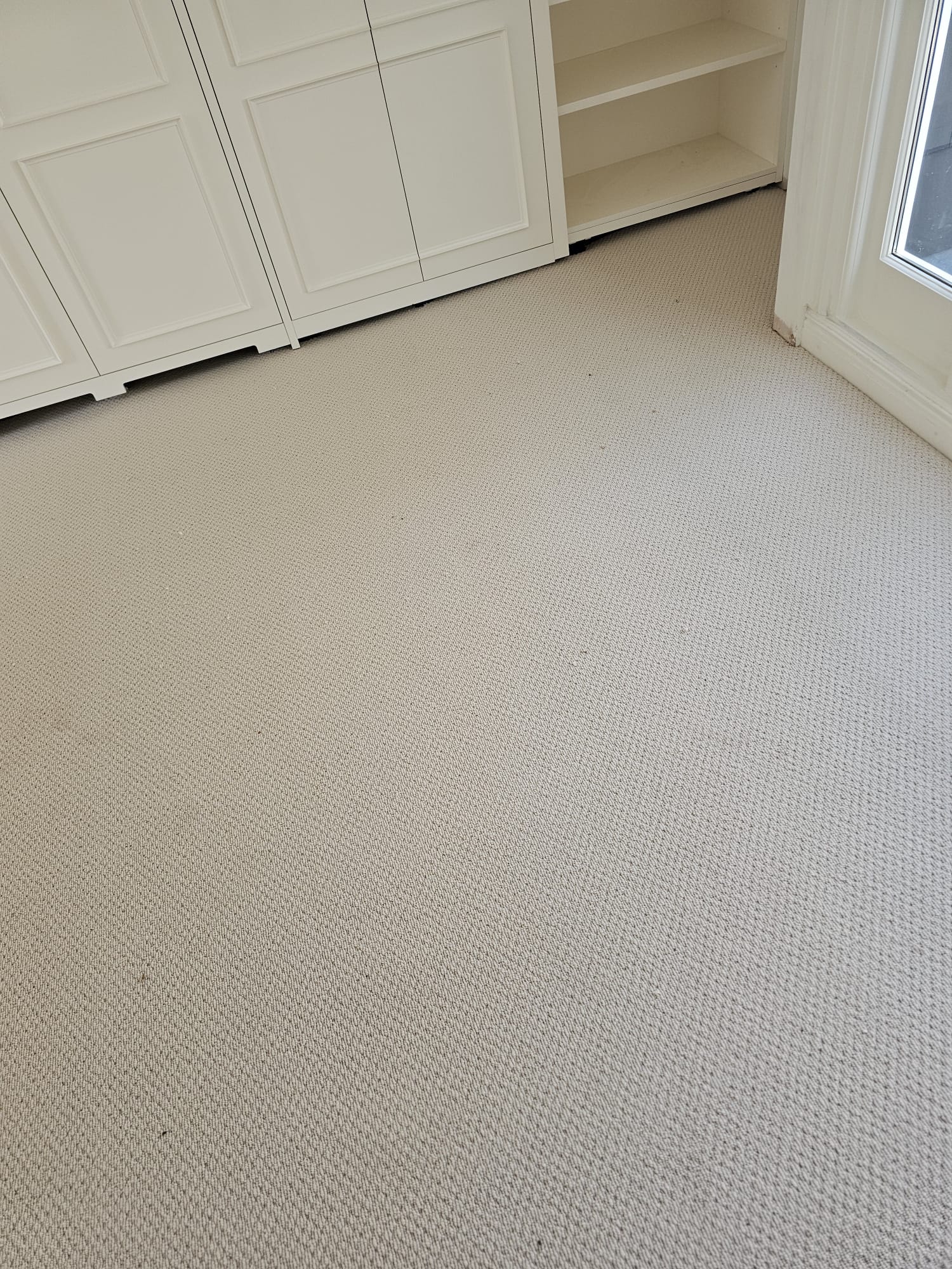 Westex Flooring Natural Loop Collection Boucle Sandcastle carpet installation in Shepherds Bush-1