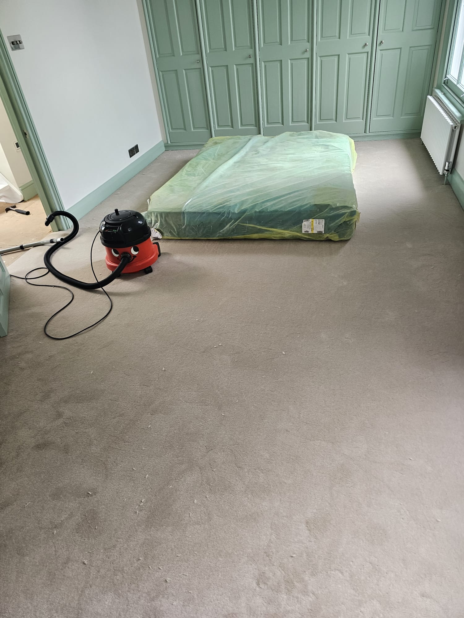 Westex Flooring Westend Velvet Marshmallow carpet installation in Westminster-1