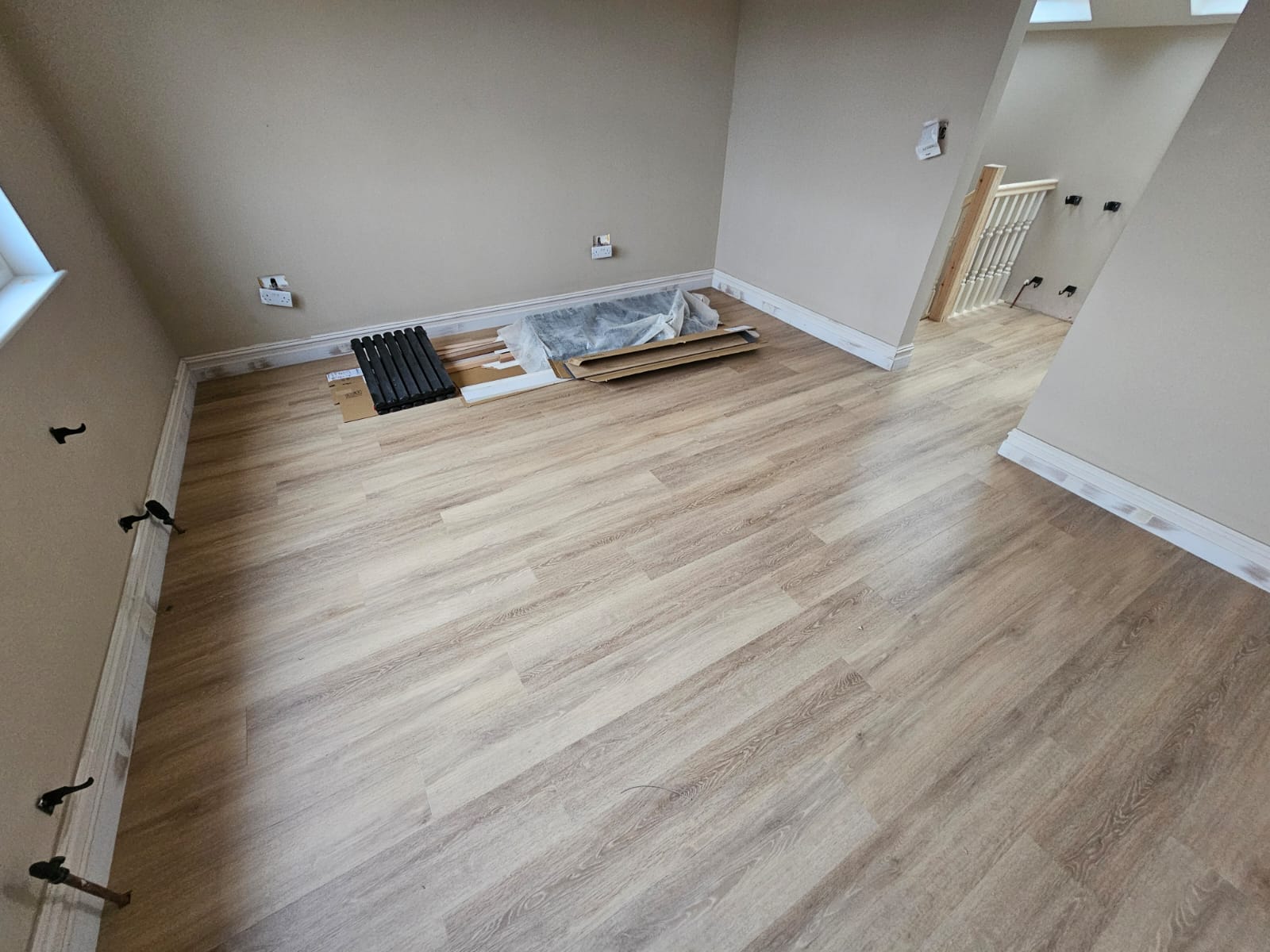 Amtico Spacia Canopy Oak & Eden Oak Installation in Kensington Wood Flooring - Amtico Flooring - Carpet - Wood Flooring