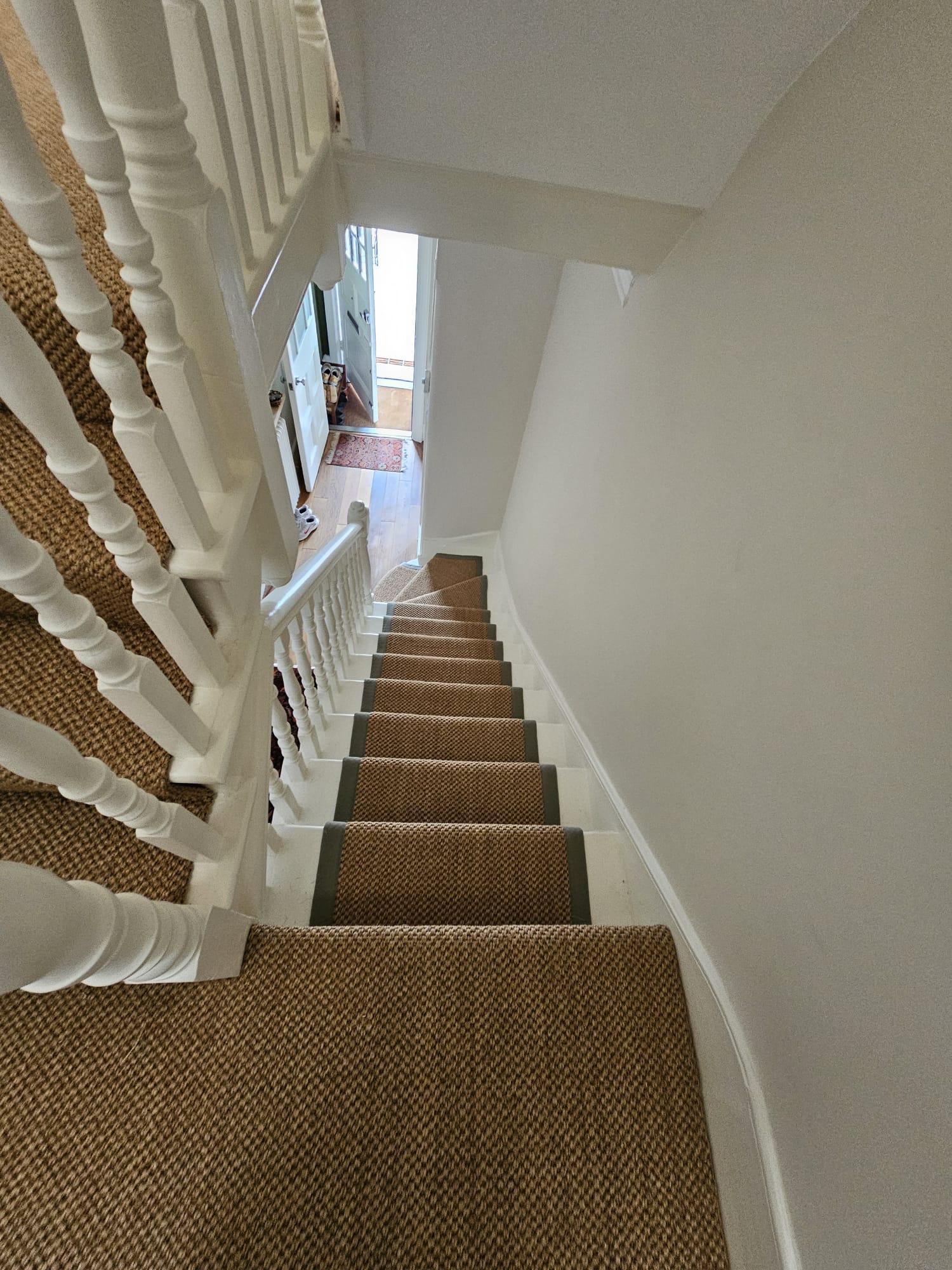 Crucial Trading Sisal Oriental Copper E102 carpet installation in Fulham-0