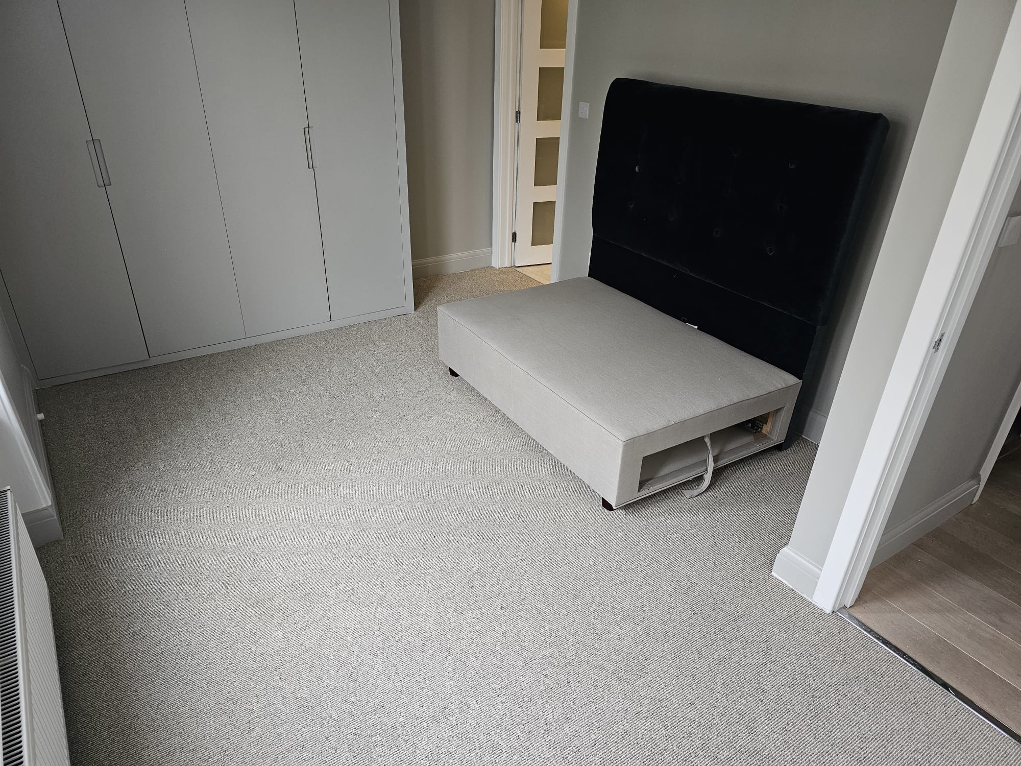 Kingsmead Carpets Prologue Beaumont installation in Earls Court-1