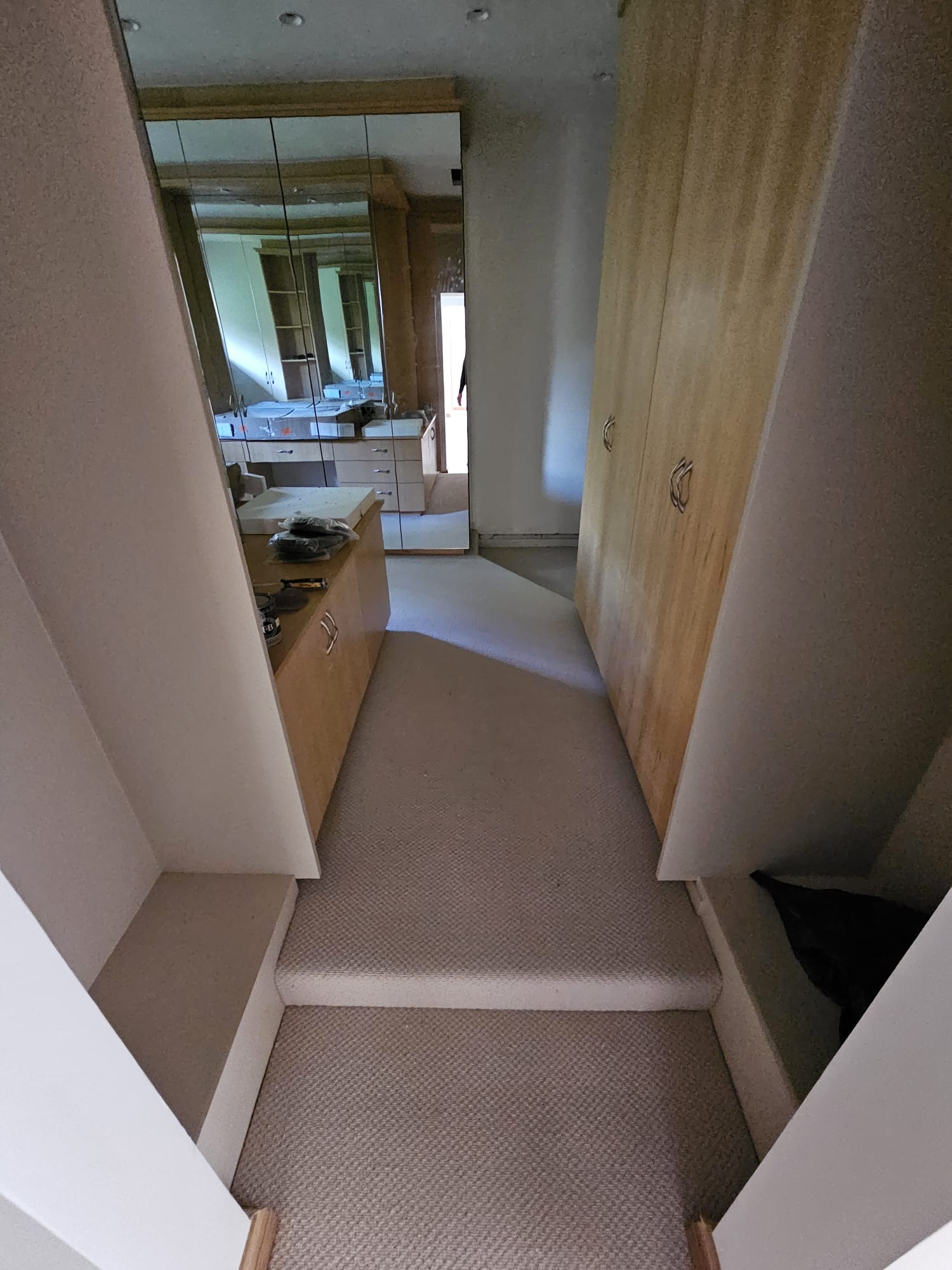 Westex Flooring Natural Loop Collection Boucle Thatch carpet installation in Barnes-2