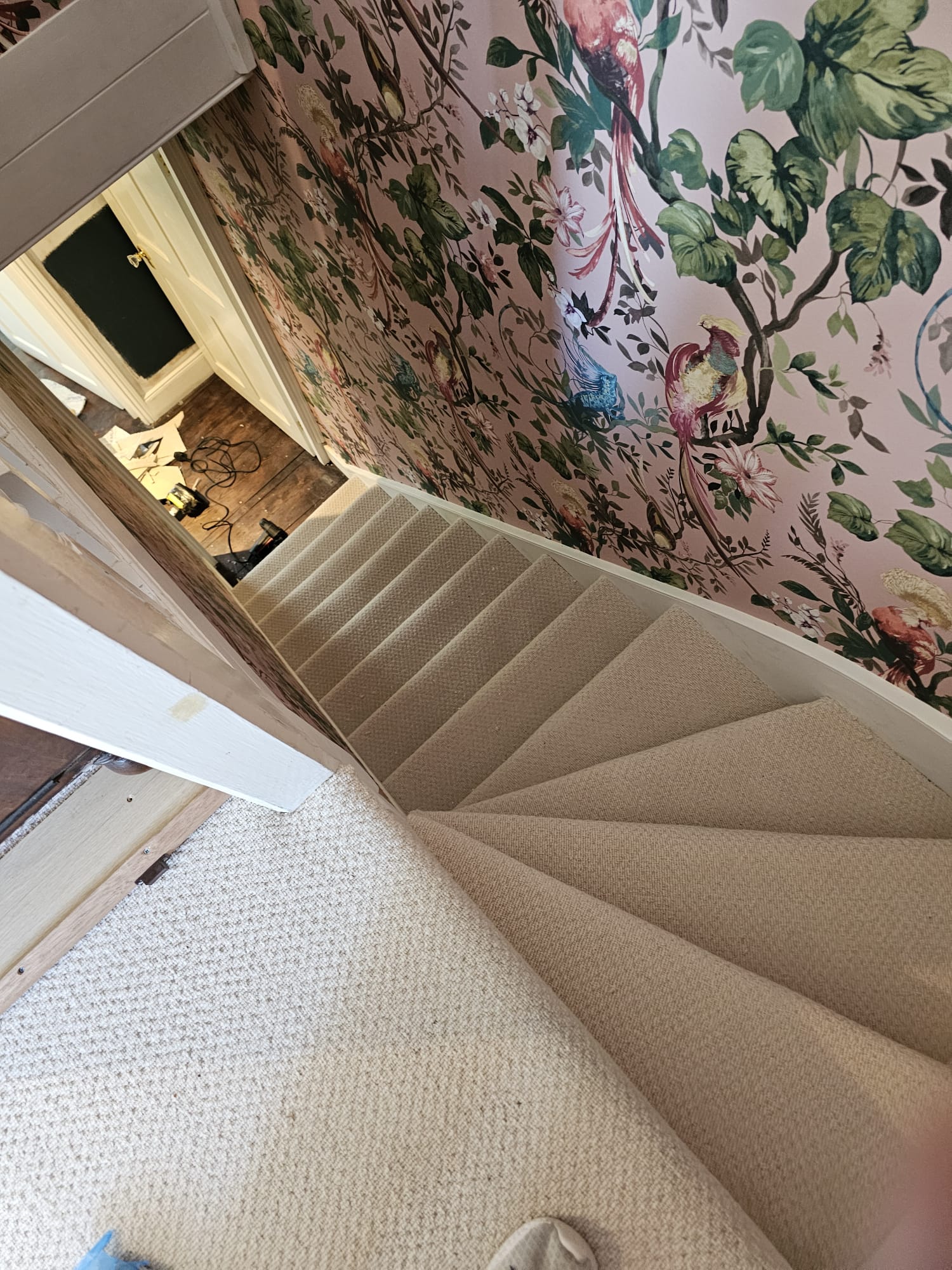 Westex Flooring Ultima Twist Major Limestone carpet installation in Chelsea-2
