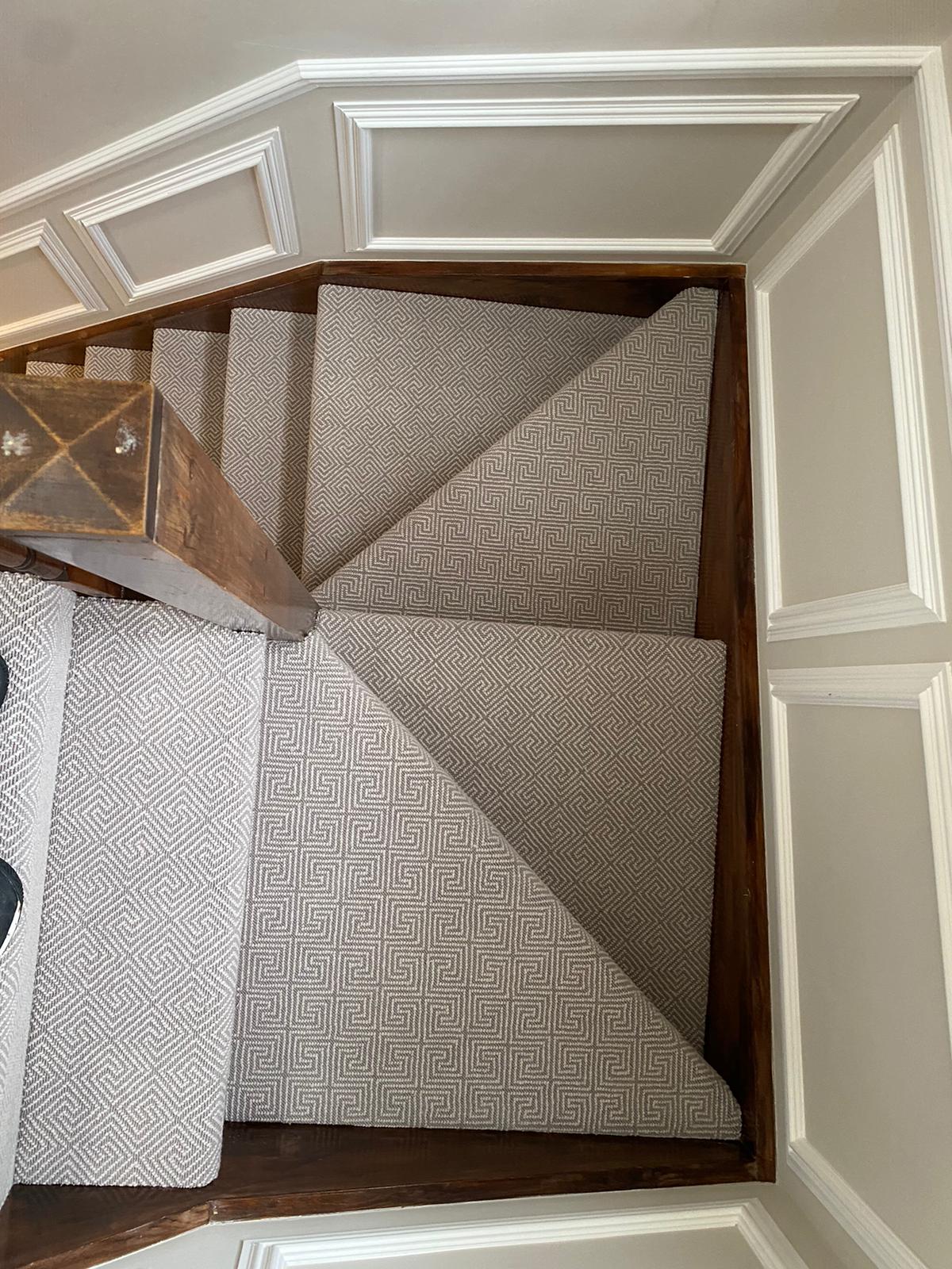 Rols Carpets Gala Key Pumice installation