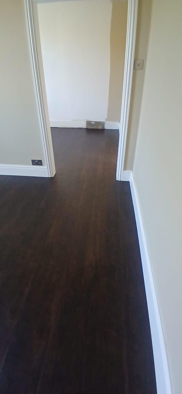 Amtico Signature Dusky Walnut installation