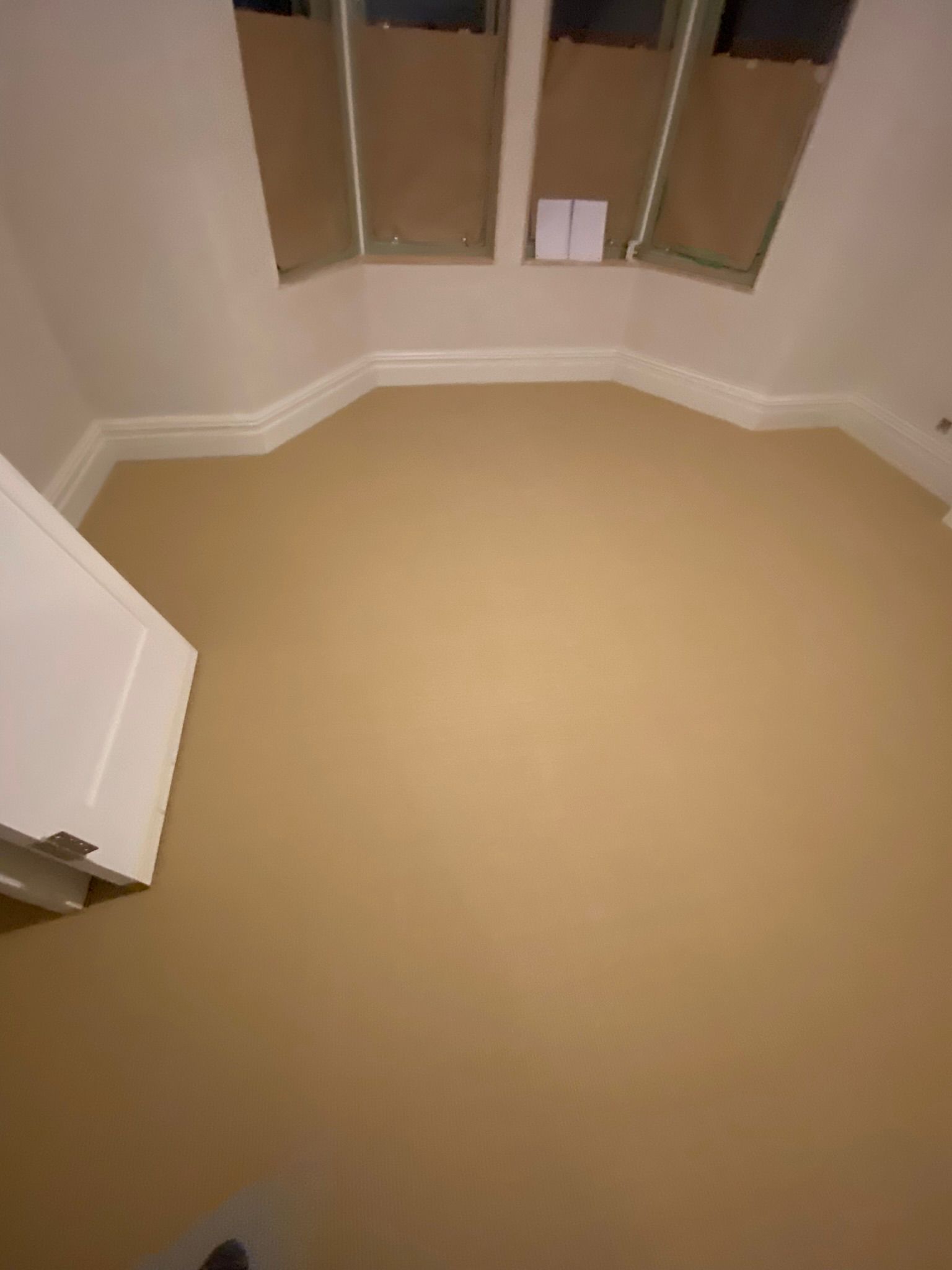 Crucial Trading Harmony Boucle Sweet Barley carpet installation