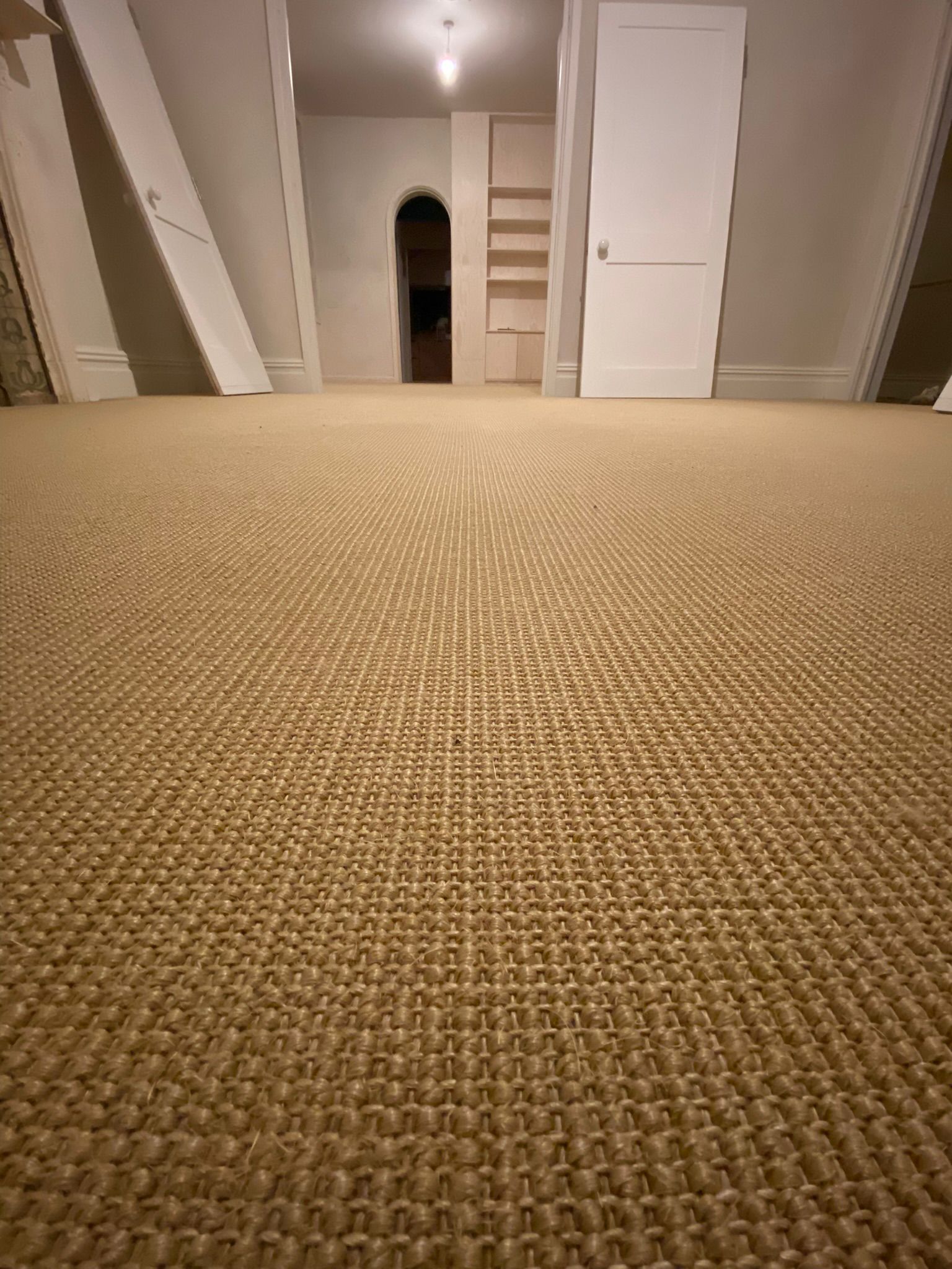 Crucial Trading Harmony Boucle Sweet Barley carpet installation