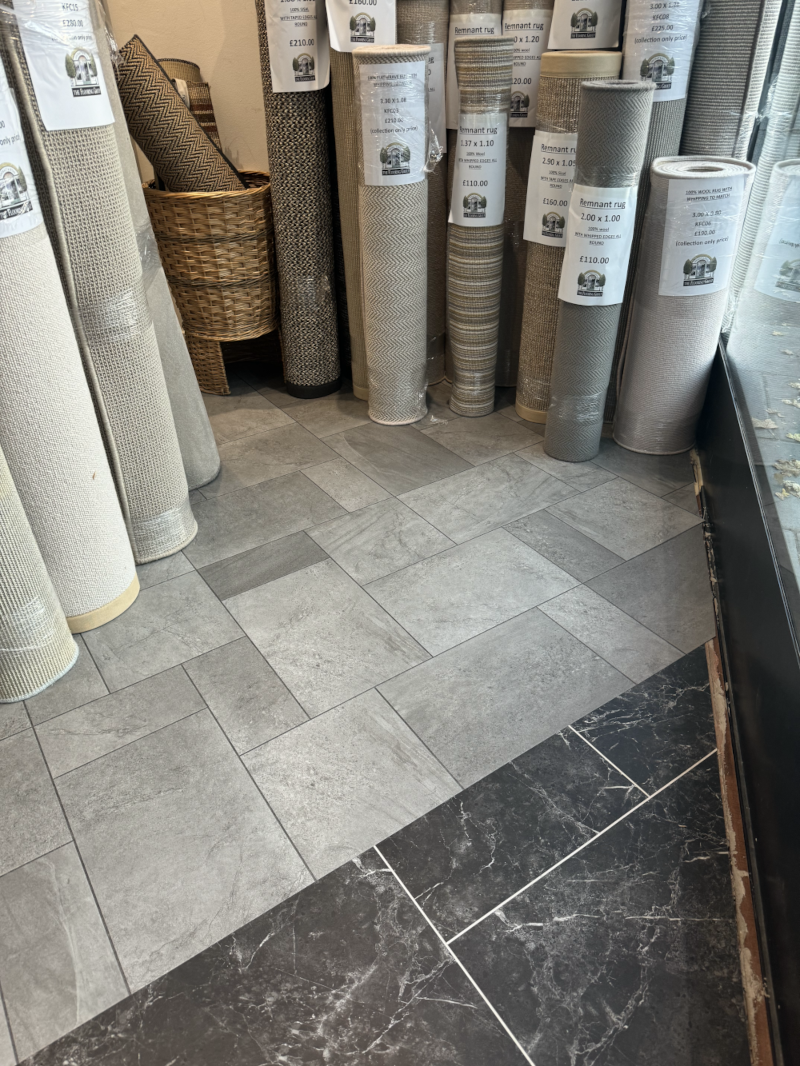 Amtico Flooring installations to our Kensington Flooring showroom!