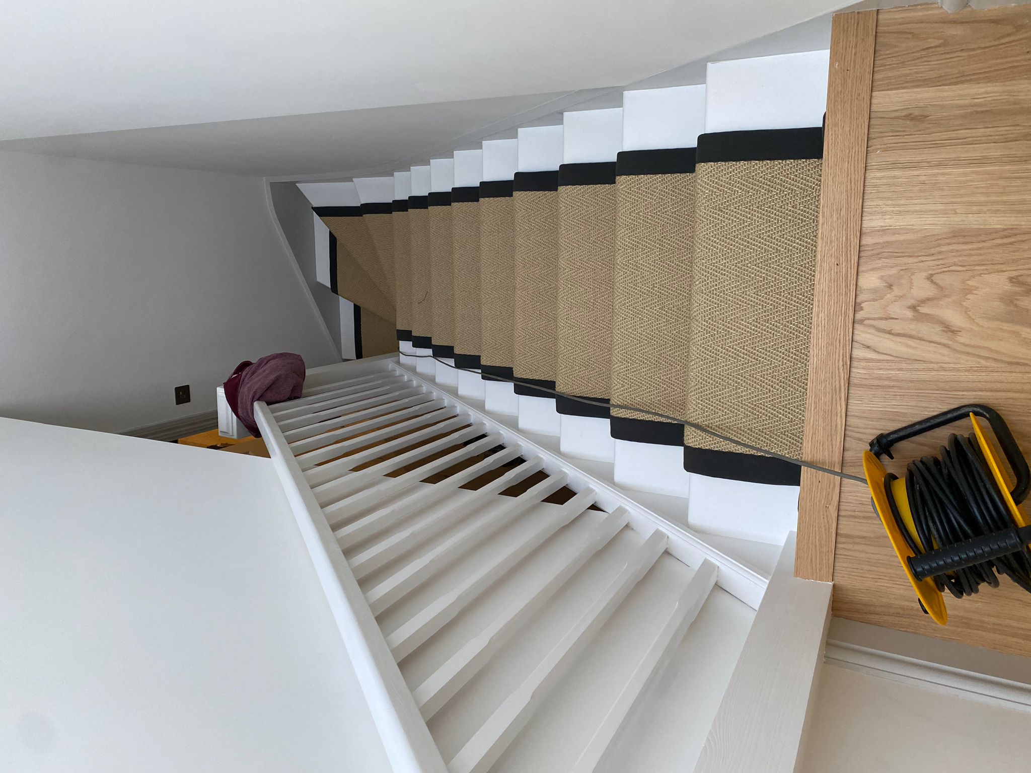 Crucial Trading Sisal Harmony Herringbone Sweet Barley HH254 carpet installation