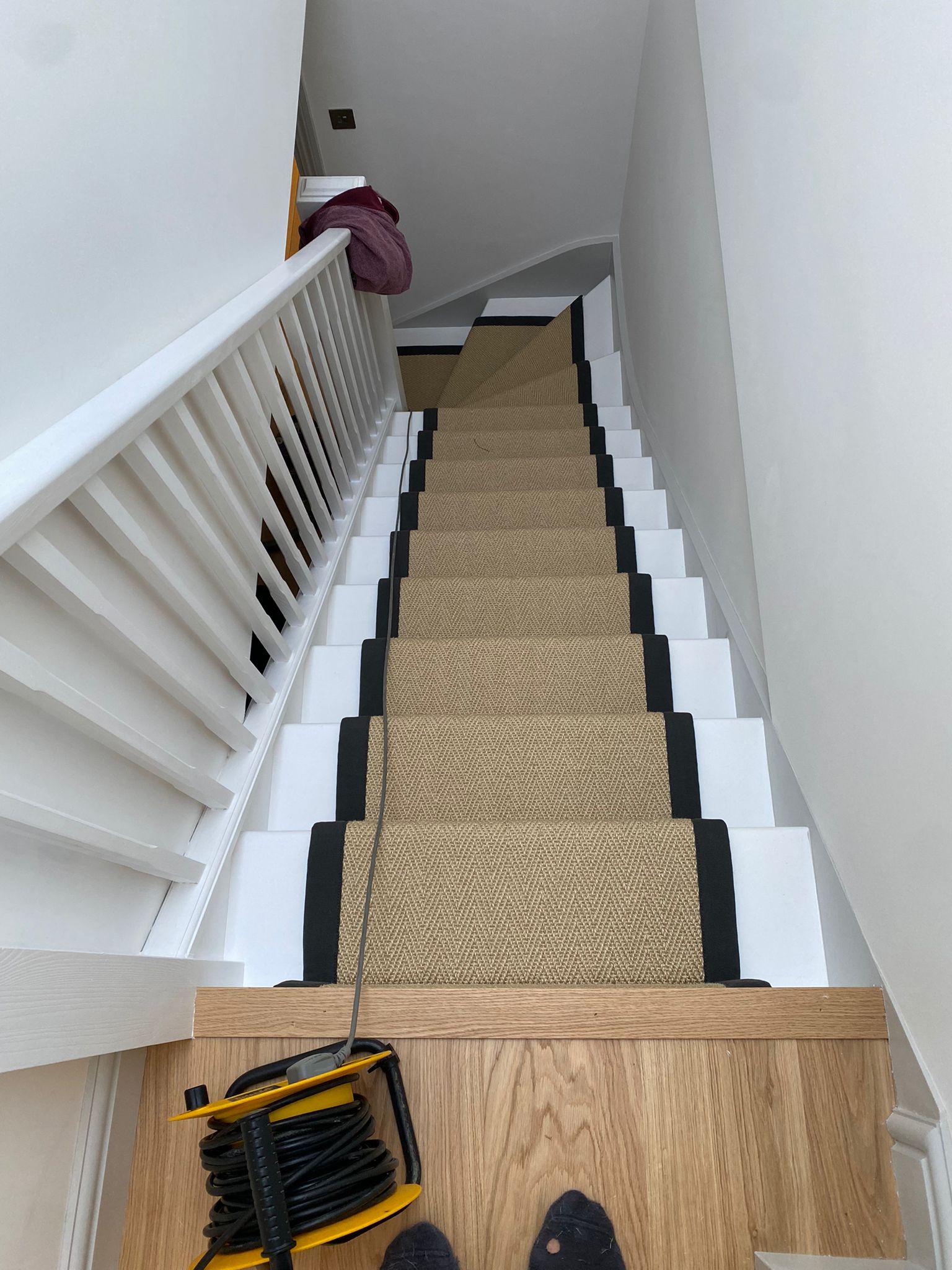 Crucial Trading Sisal Harmony Herringbone Sweet Barley HH254 Carpet Installation in Kilburn - Carpet - Commercial