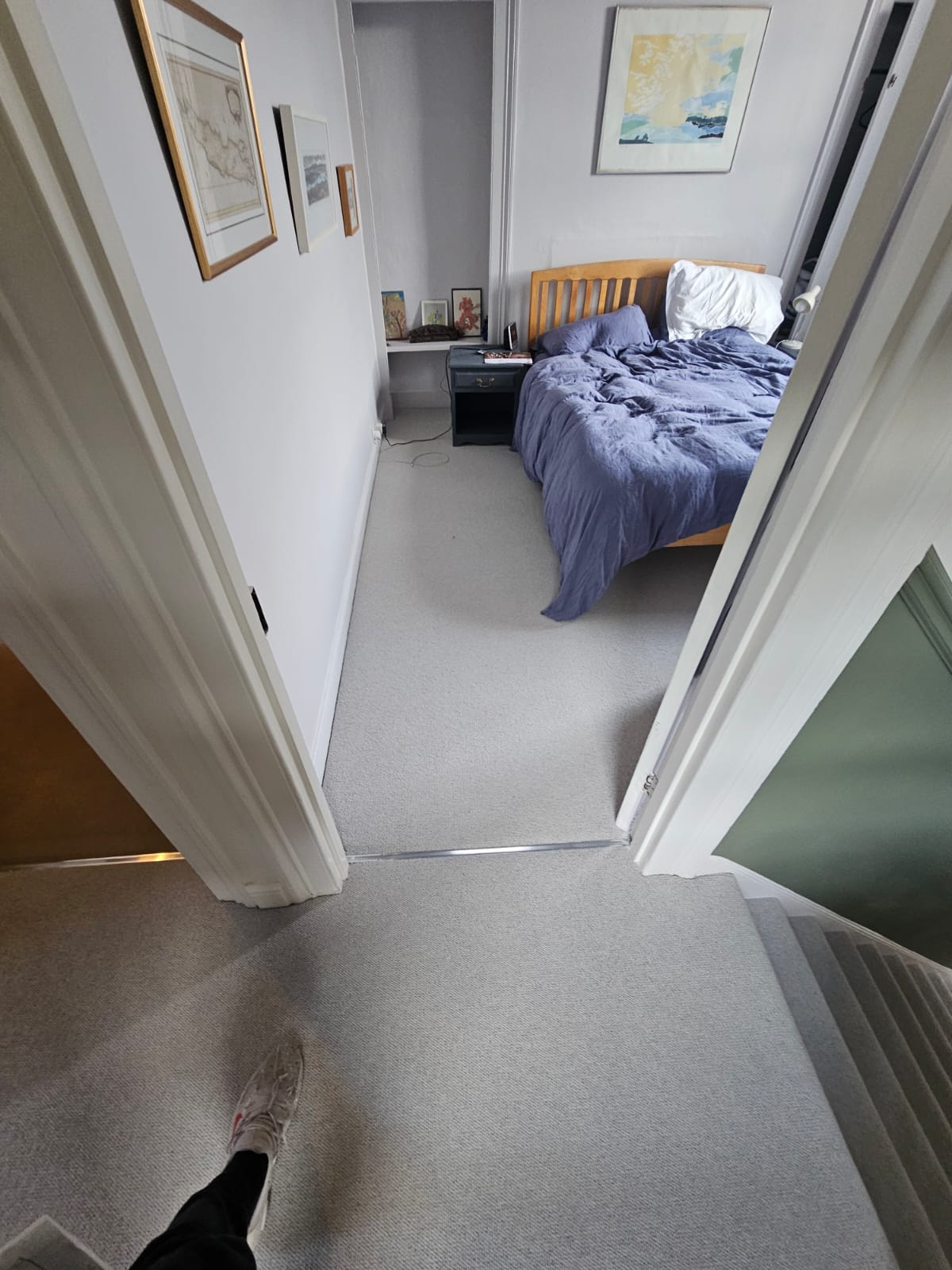 Fibre Carpets Wool Seychelles Lagoon installation