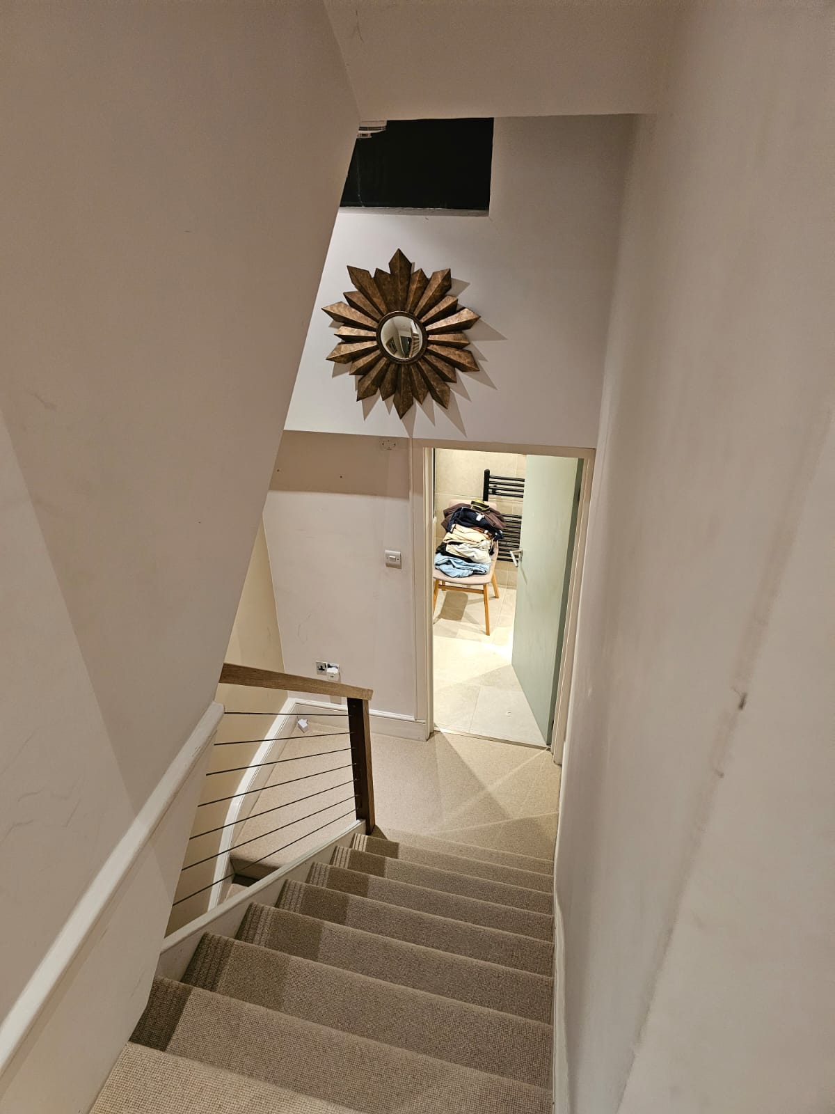 Westex Flooring Silken Velvet Chic Ecru carpet installation