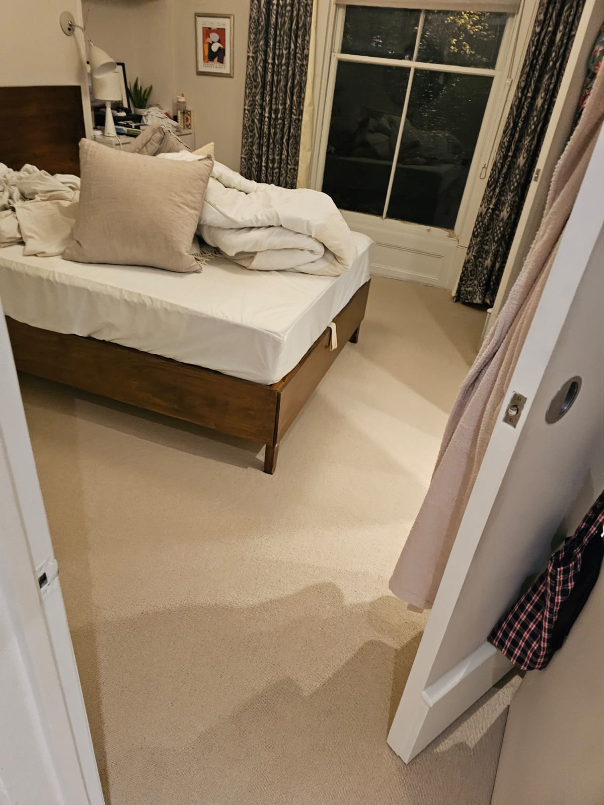 Westex Flooring Silken Velvet Chic Ecru carpet installation