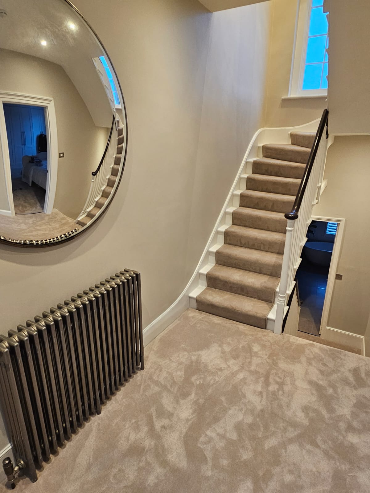 Kersaint Cobb Pampas Nordic Aalborg carpet installation