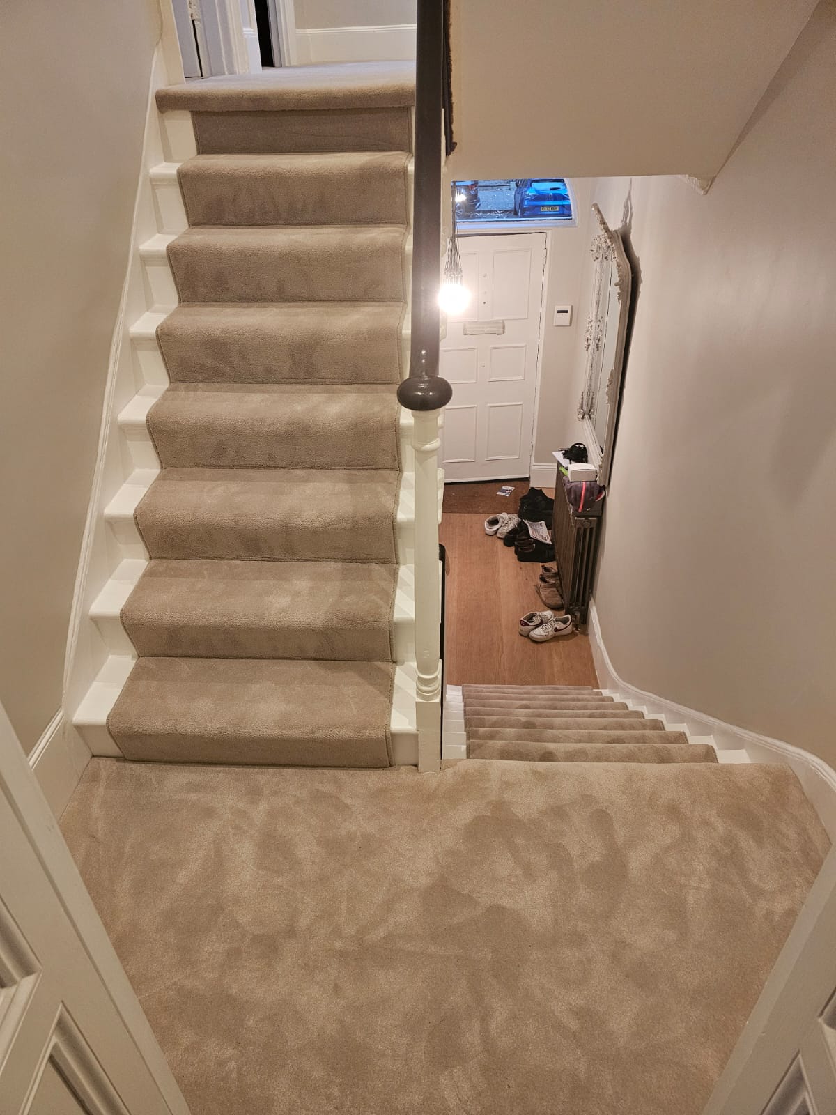 Kersaint Cobb Pampas Nordic Aalborg carpet installation