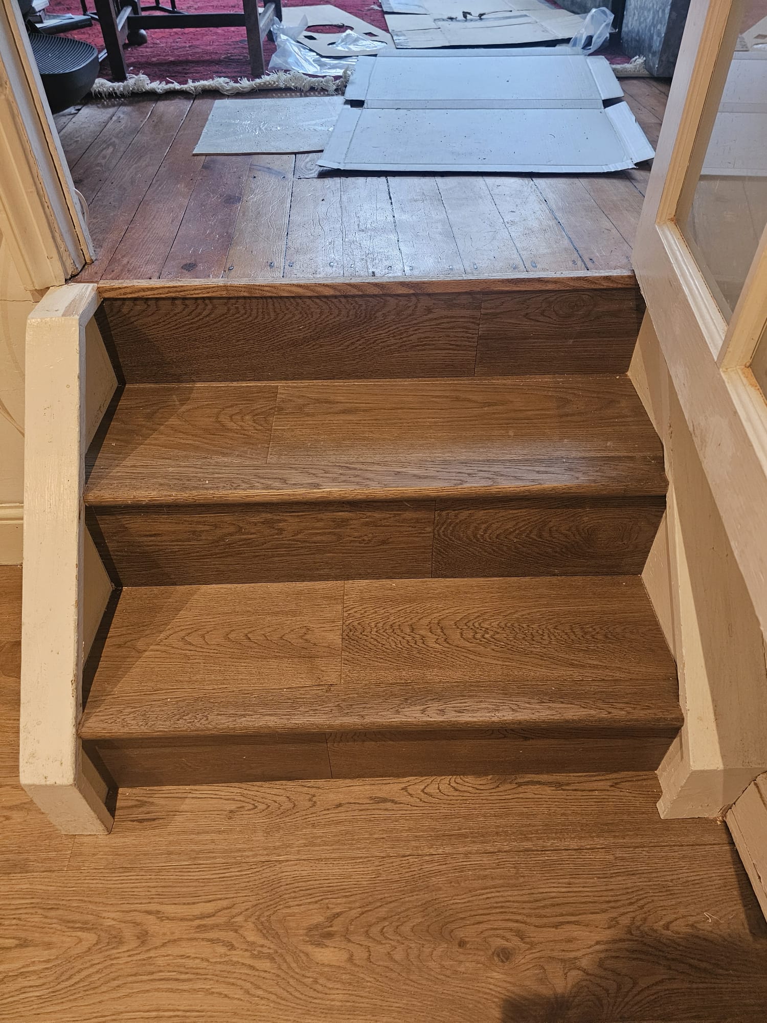 Hermosa Esmeralda wood flooring installation