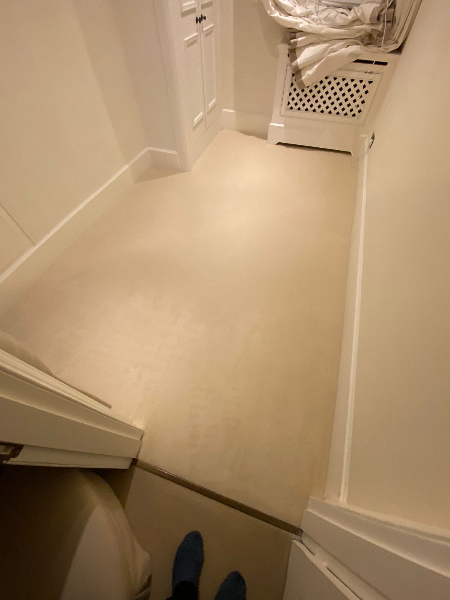 Westex Flooring Westend Velvet Ermine carpet installation in Battersea-4