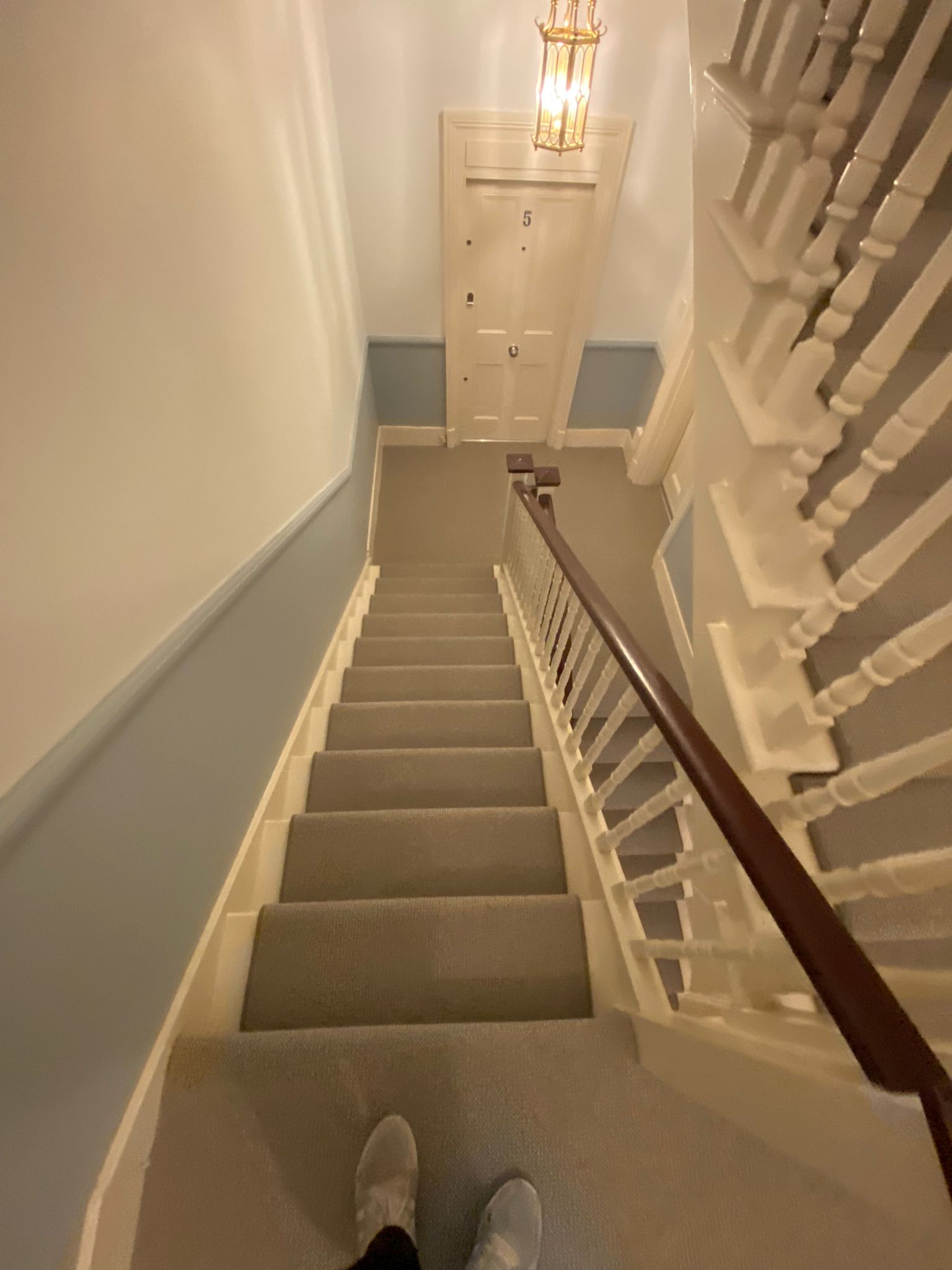 Best Wool Carpets Kensington Sepia 184 installation in Notting Hill-4