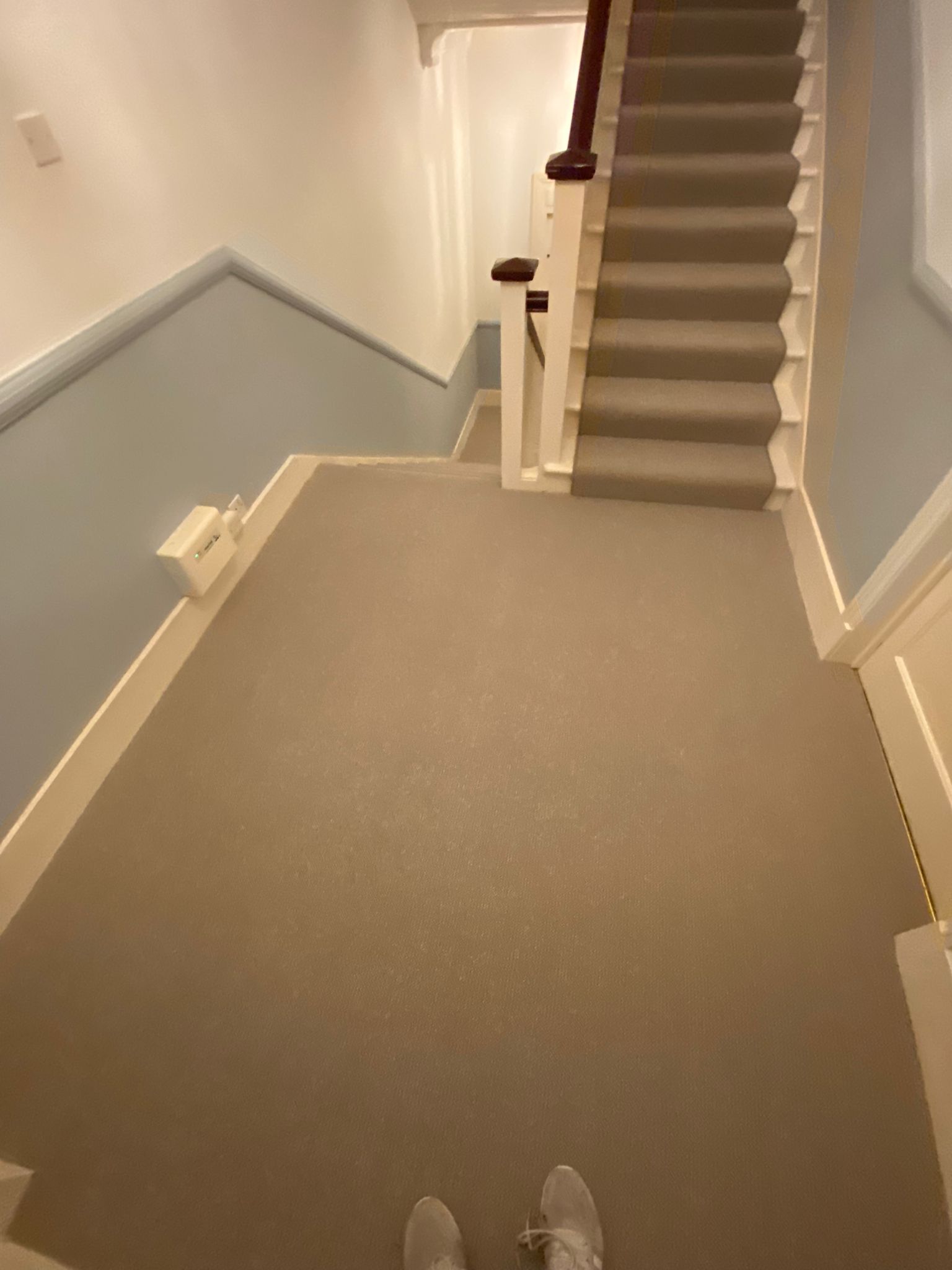 Best Wool Carpets Kensington Sepia 184 installation in Notting Hill-7