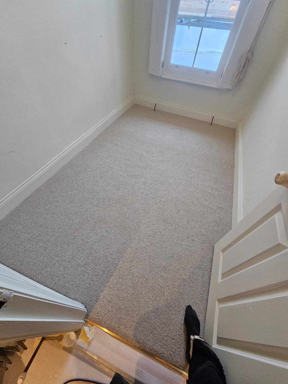 Crucial Trading Wool Rustica Marble RU101 carpet installation in Earls Court-1