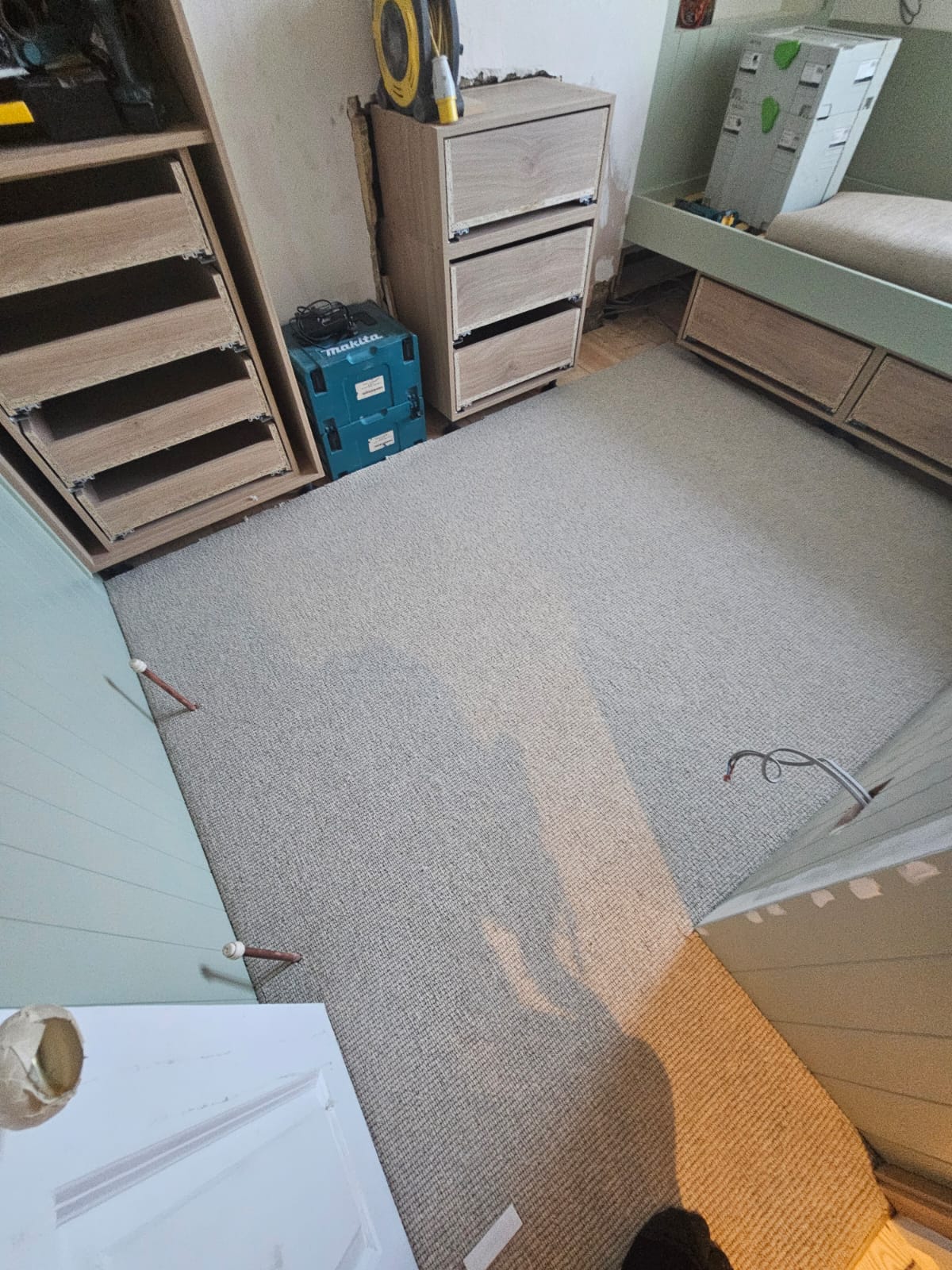 Crucial Trading Wool Rustica Marble RU101 carpet installation in Earls Court-2