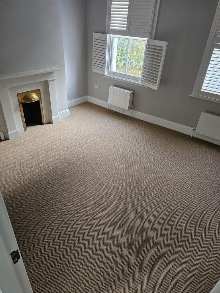 Unnatural Flooring New England Woodstock carpet fitting in Pimlico–3