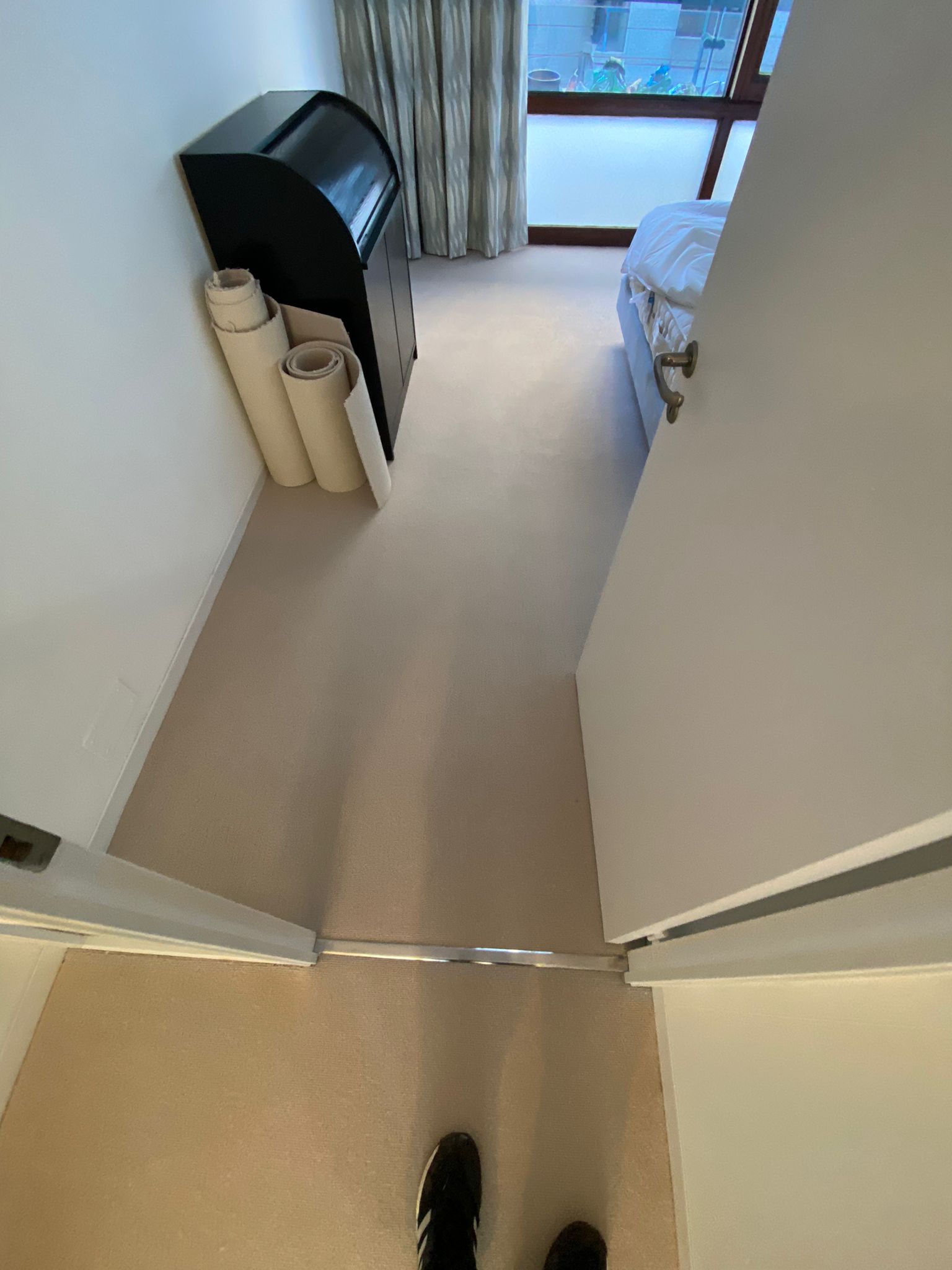 Westex Flooring Barrington Loop Sandcastle carpet installation in Southwark-6