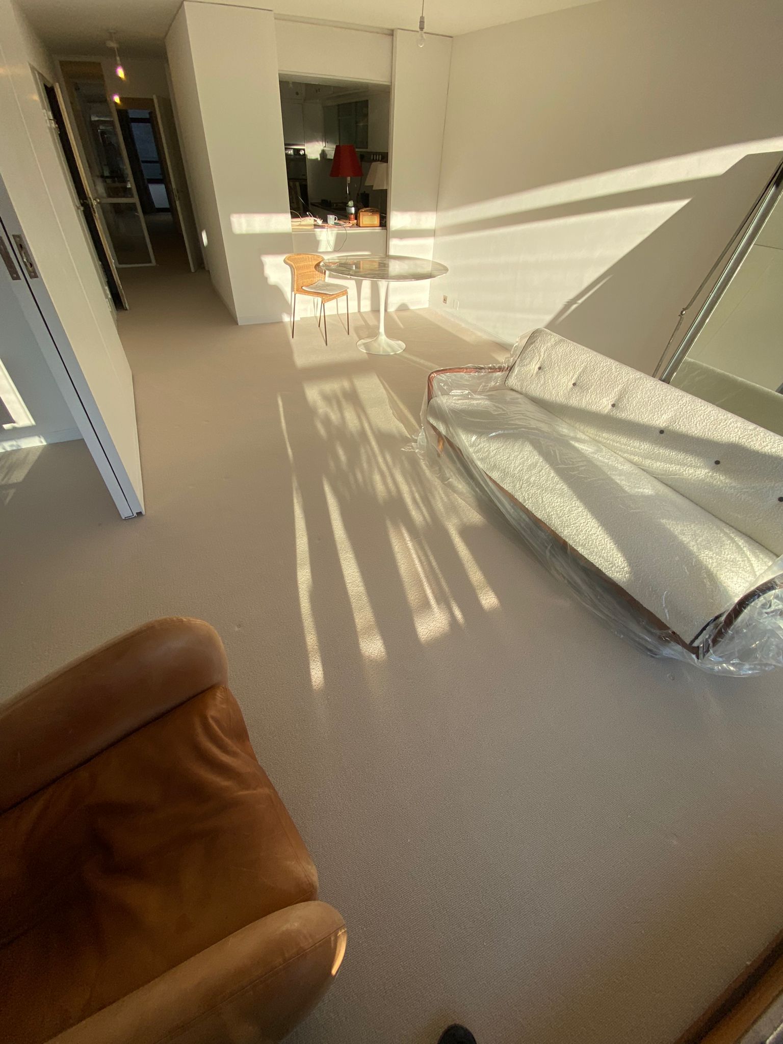 Westex Flooring Barrington Loop Sandcastle carpet installation in Southwark-7