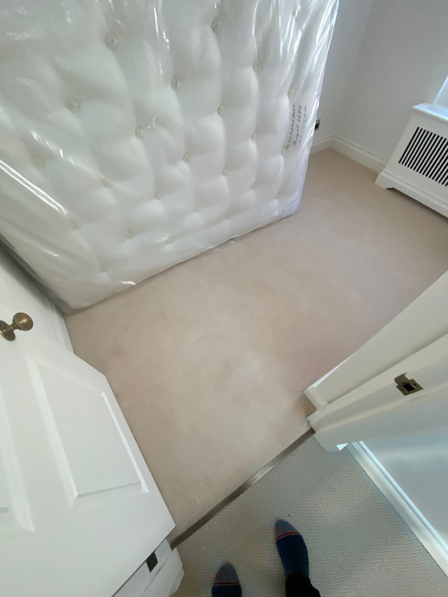 Westex Flooring Prestige Velvet Mascapone Carpet Installation in Fulham - Carpet - Residential