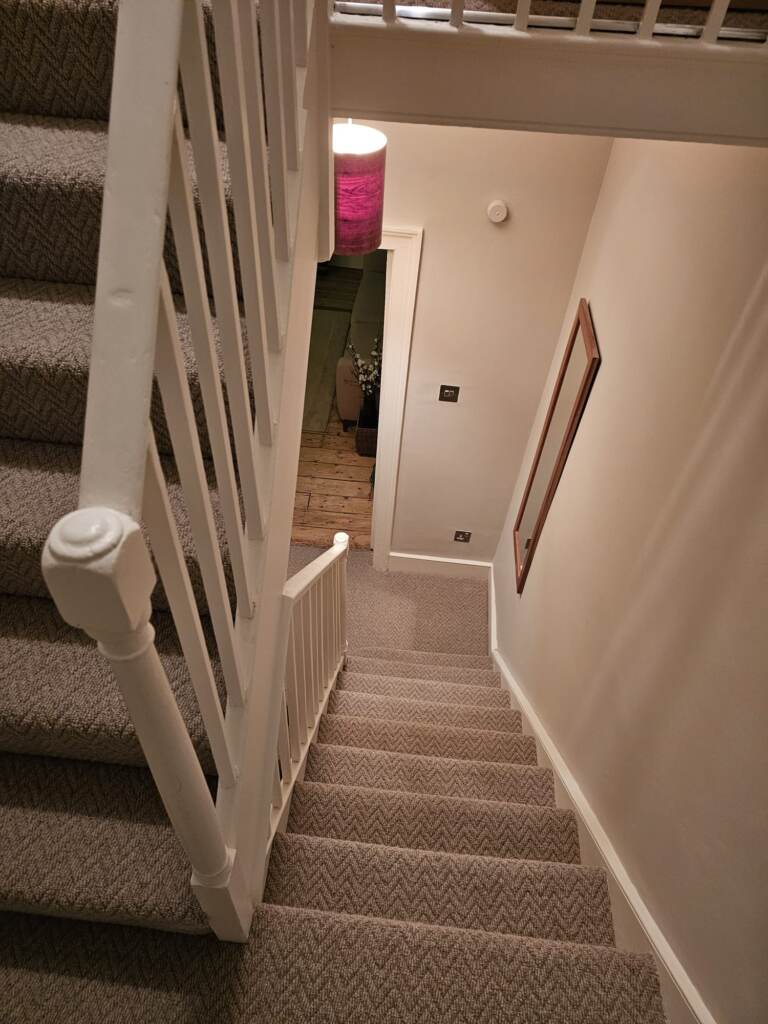 Westex Flooring Silken Velvet Ammolite carpet installation in Canary Wharf-1