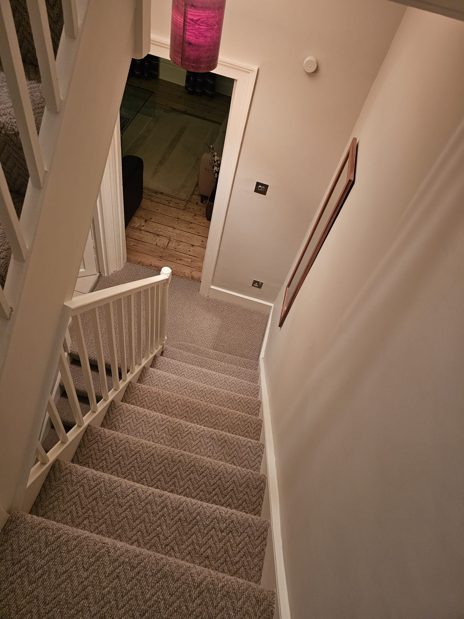 Westex Flooring Silken Velvet Ammolite carpet installation in Canary Wharf-3