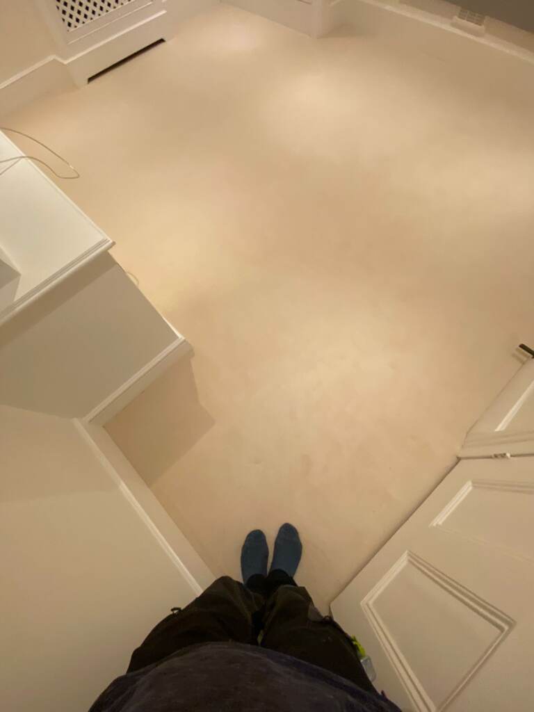Westex Flooring Westend Velvet Ermine carpet installation in Battersea-3