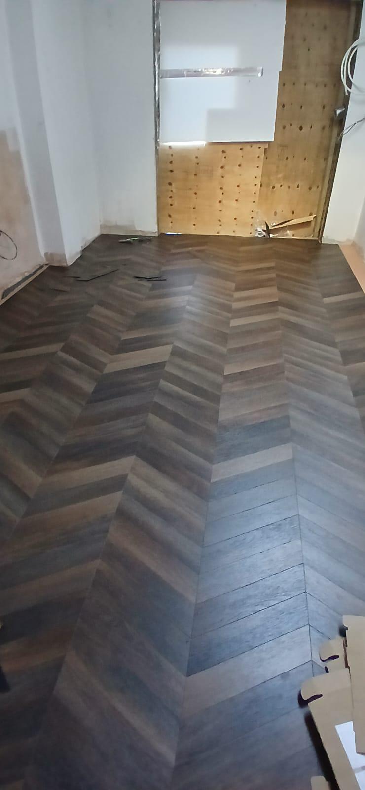 Amtico Signature Tay Oak Installation in Clapham Wood Flooring - Amtico Flooring - Carpet - Wood Flooring