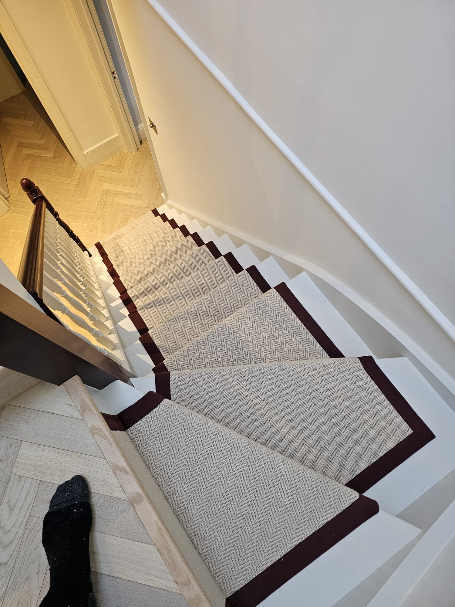 Crucial Trading Alpine Framed Light carpet installation in-2