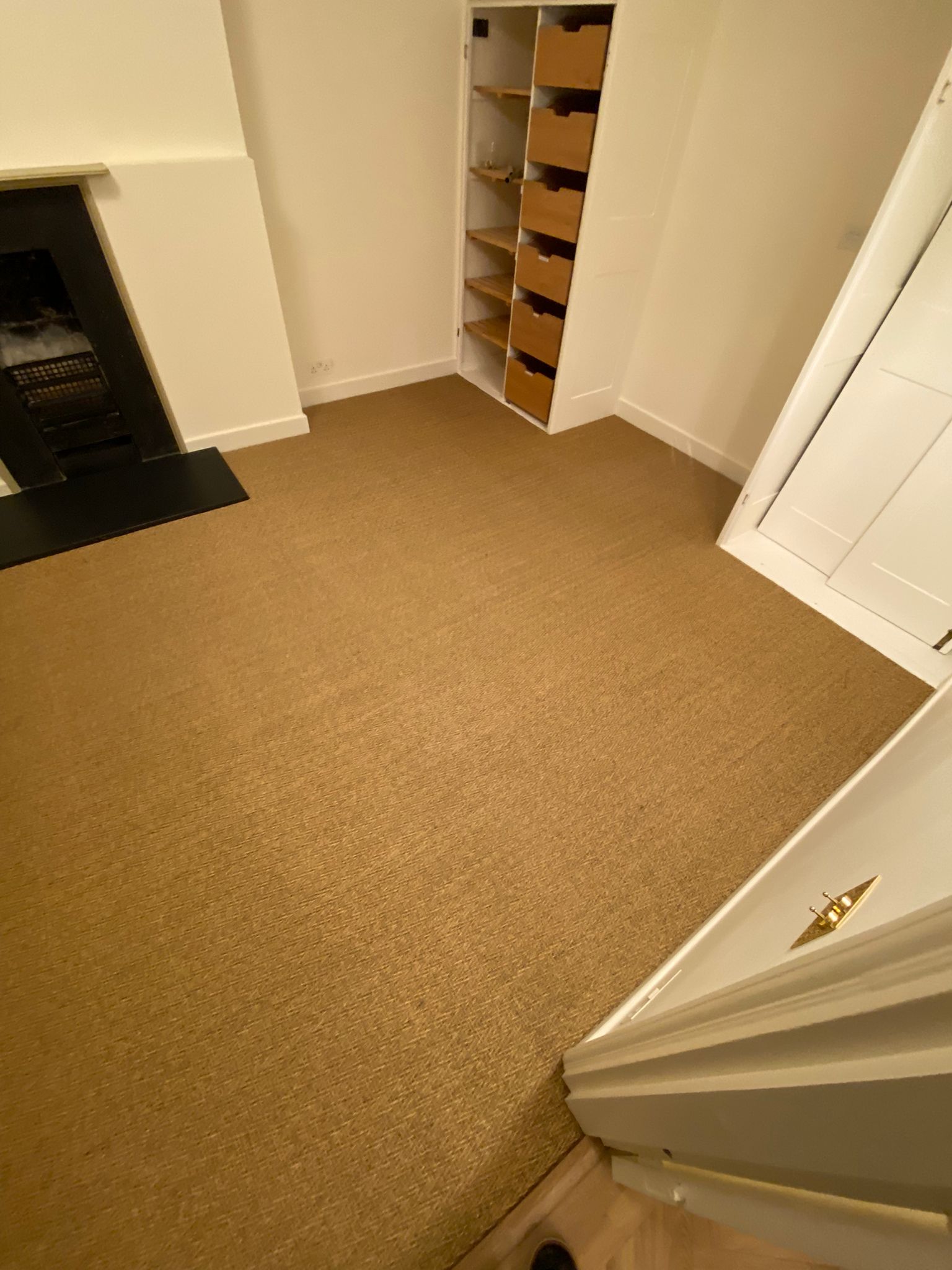 Crucial Trading Sisal Herringbone Topaz E110 carpet installation in-1