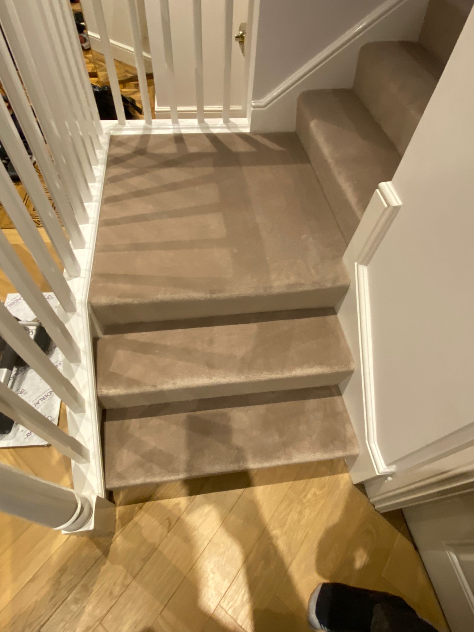 Elements London Manhattan Times Square carpet installation in-2