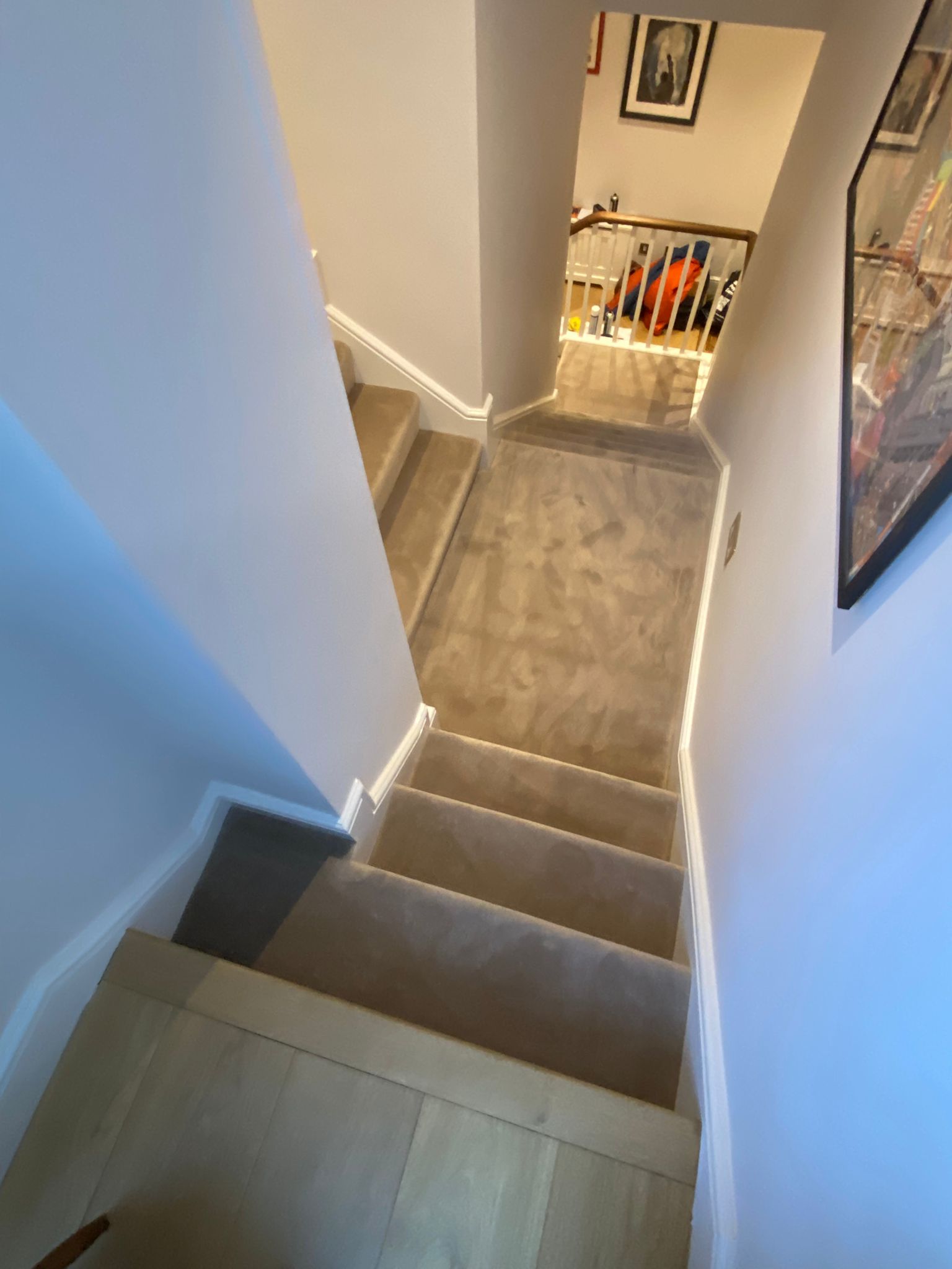 Elements London Manhattan Times Square carpet installation in-4