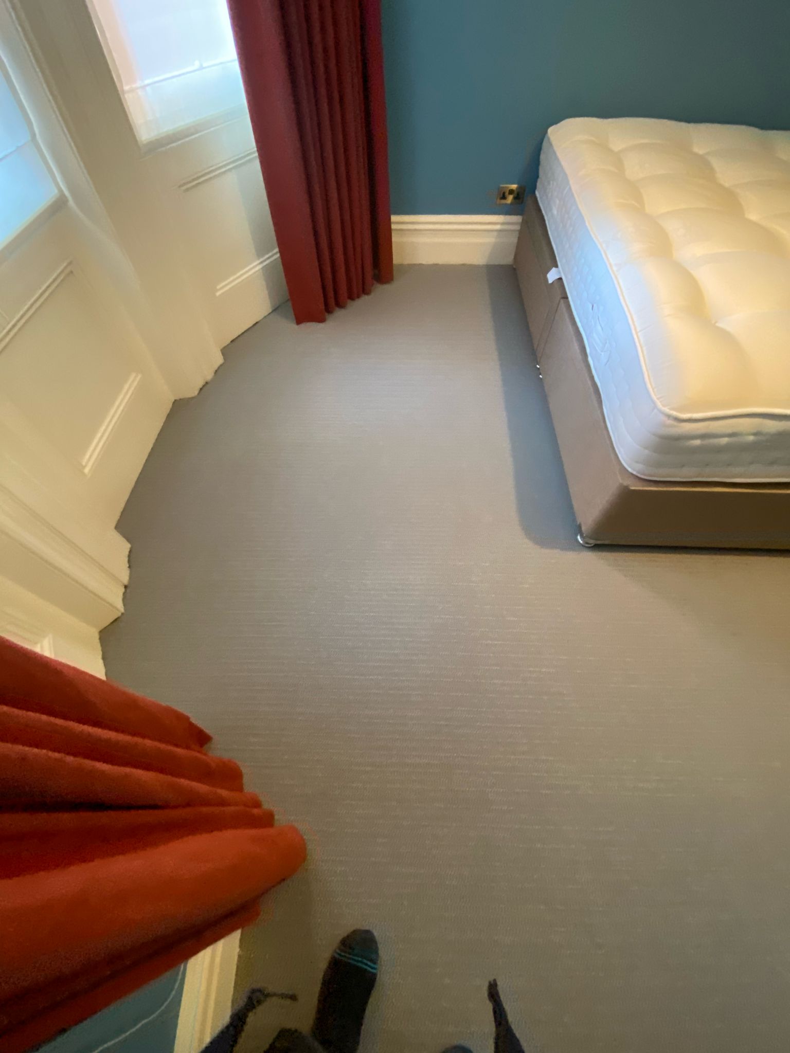 Fibre Carpets Wool Holland Park Melbury installation in-Main(1)