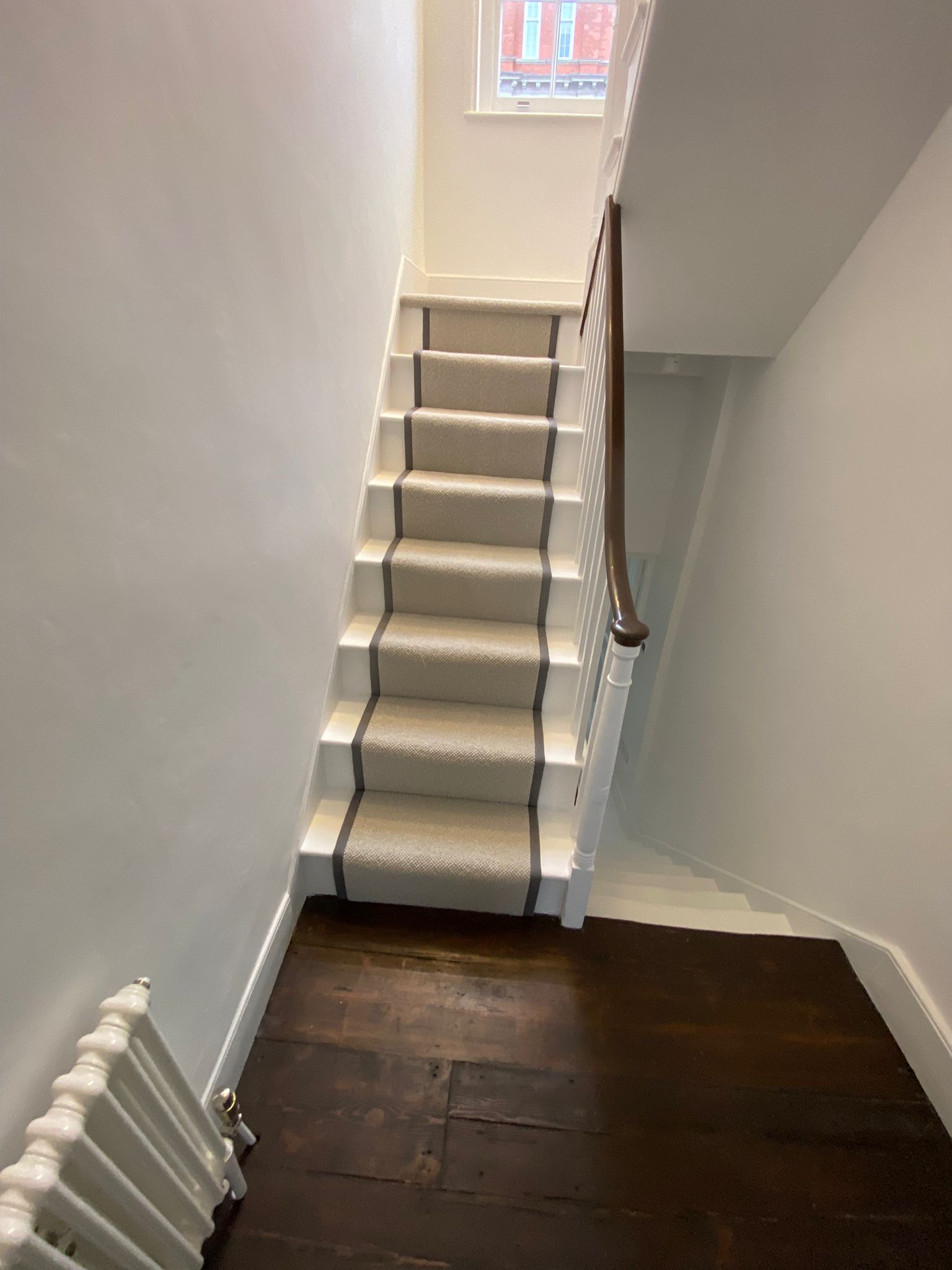 Fibre Carpets Wool Maldives Manatee installation in-2