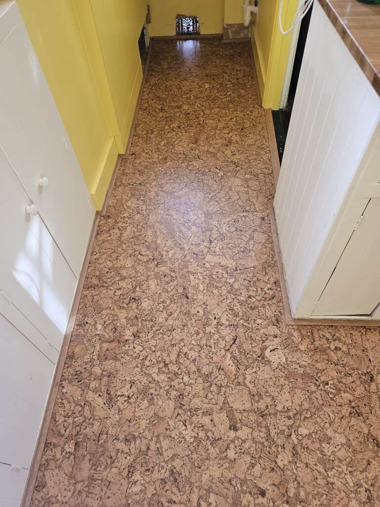 Granorte Castello 01224100 Cork Flooring Installation in Barnes, Home