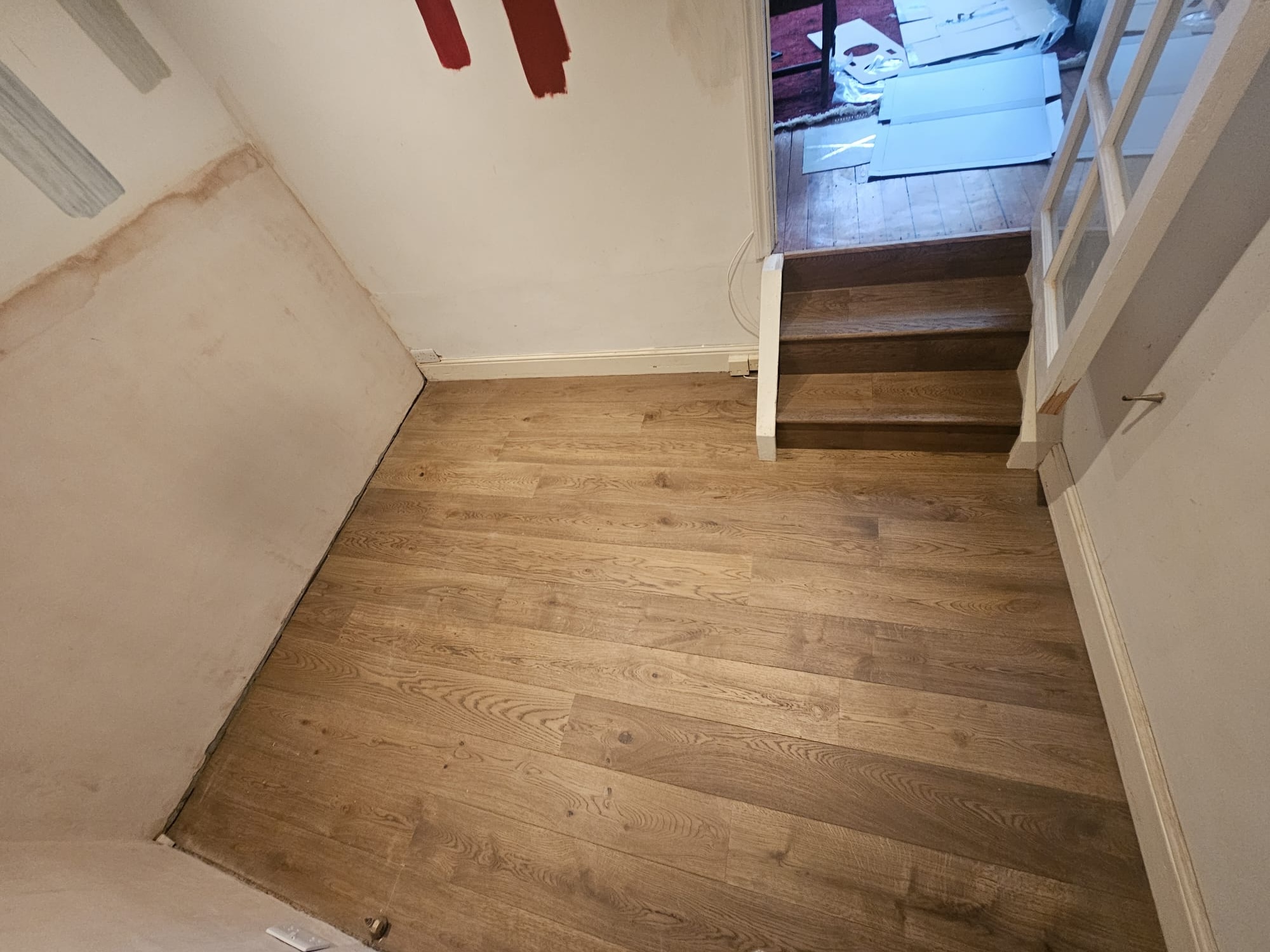 Hermosa Esmeralda wood flooring installation in-3