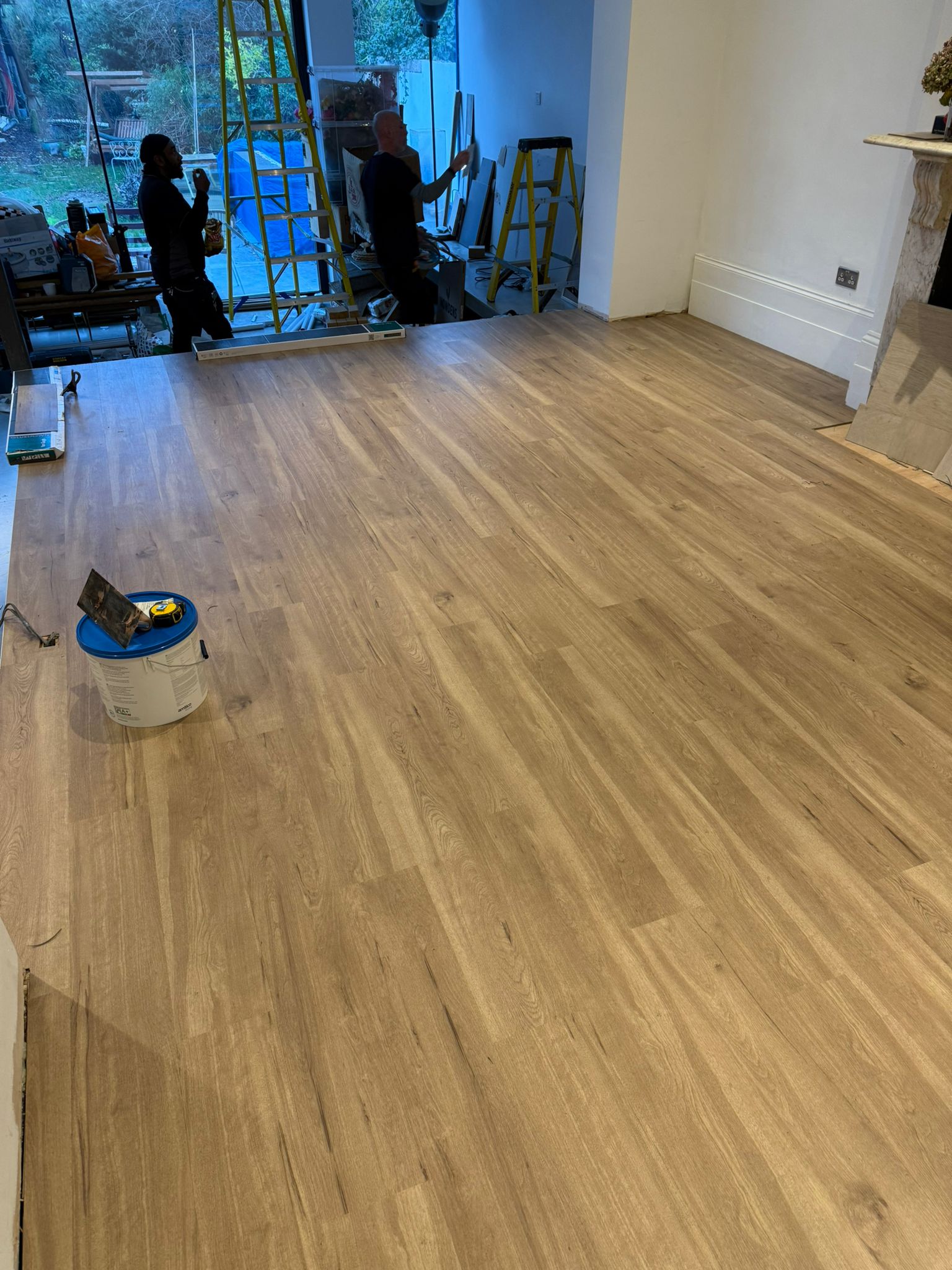 Karndean Van Gogh Frosted Birch installation in-2