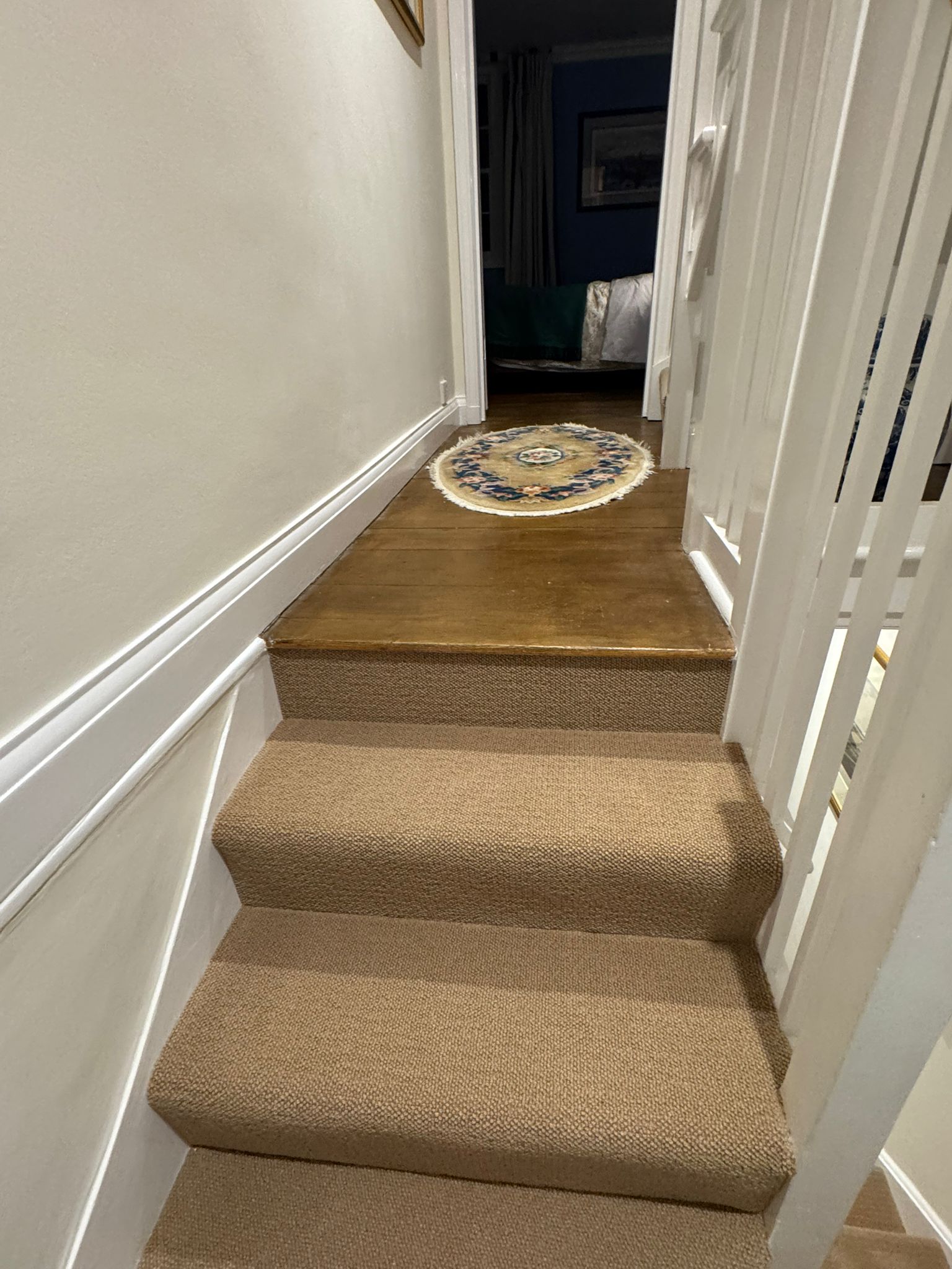 Westex Flooring Natural Loop Briar Corn carpet installation in-2