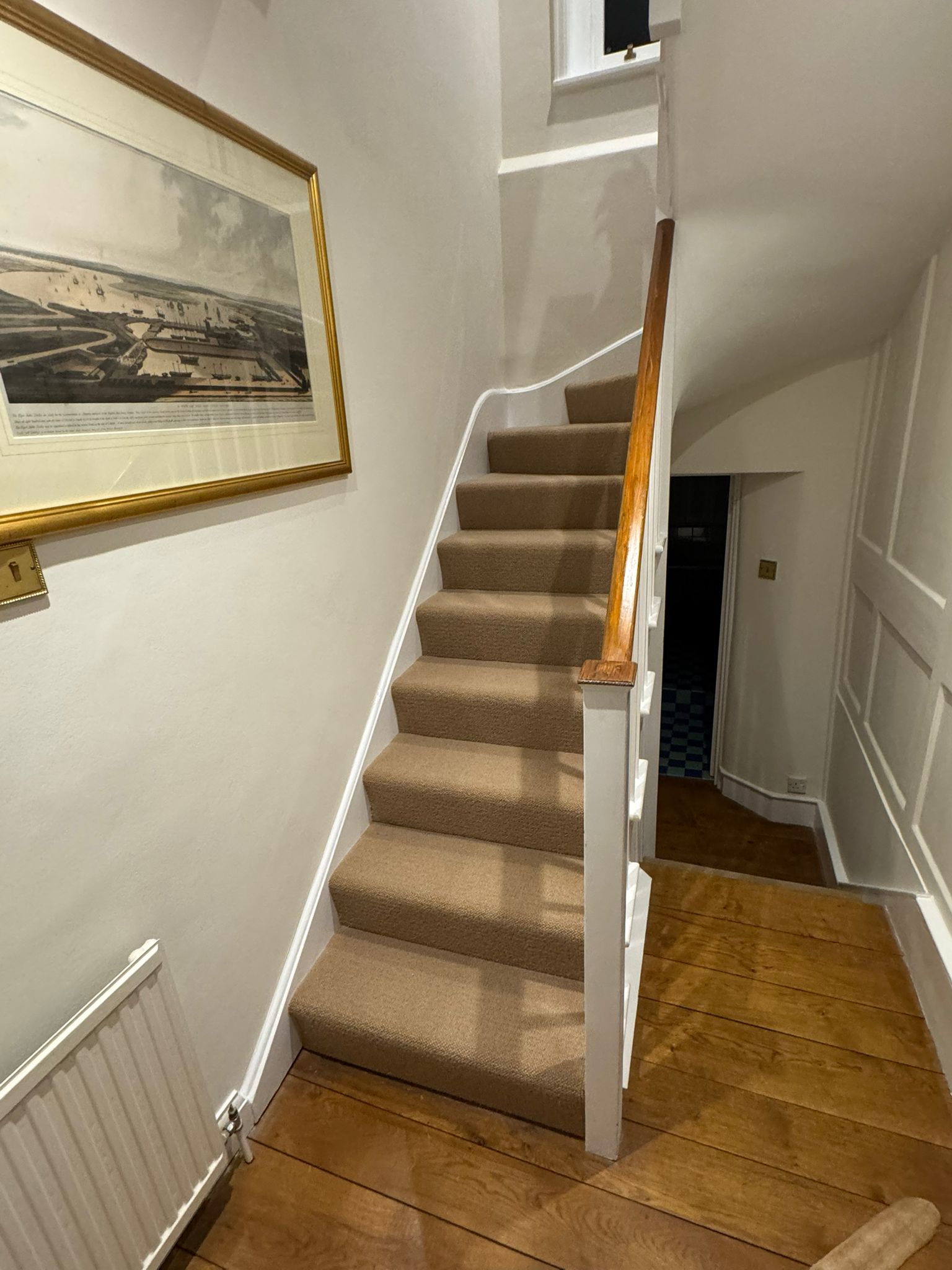 Westex Flooring Natural Loop Briar Corn Carpet Installation in Docklands - Carpet - Residential